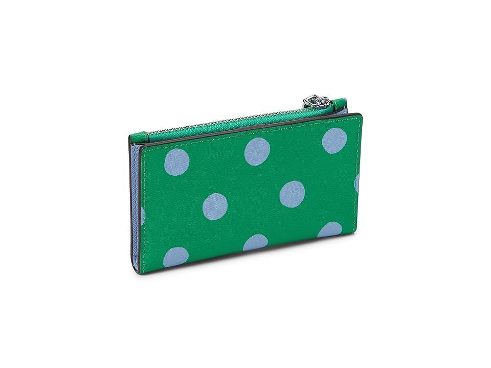 Womens Morgan Sunshine Dot Leather Bifold Wallet Product Image