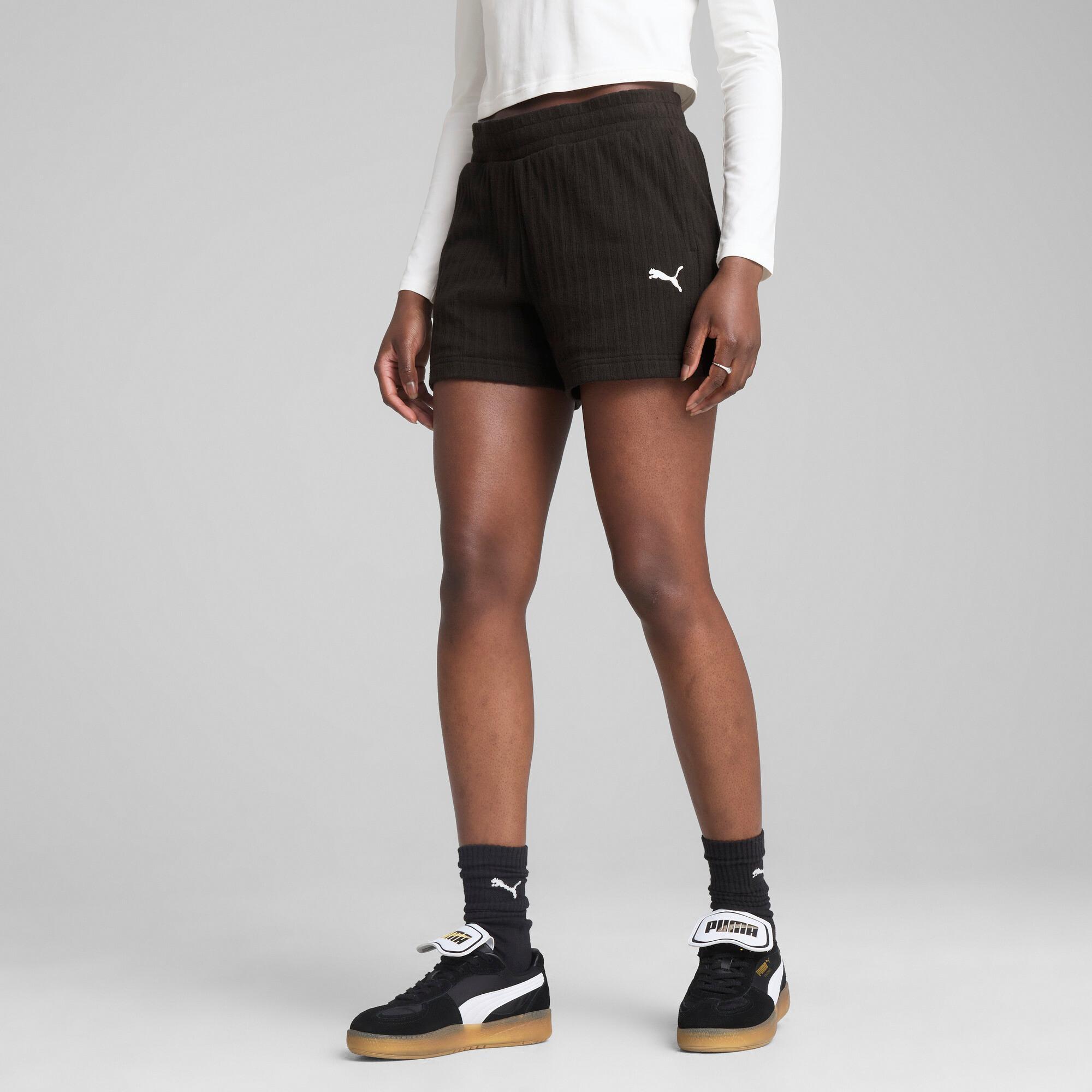 WARDROBE ESSENTIALS Women's 4" Pointelle Shorts Product Image