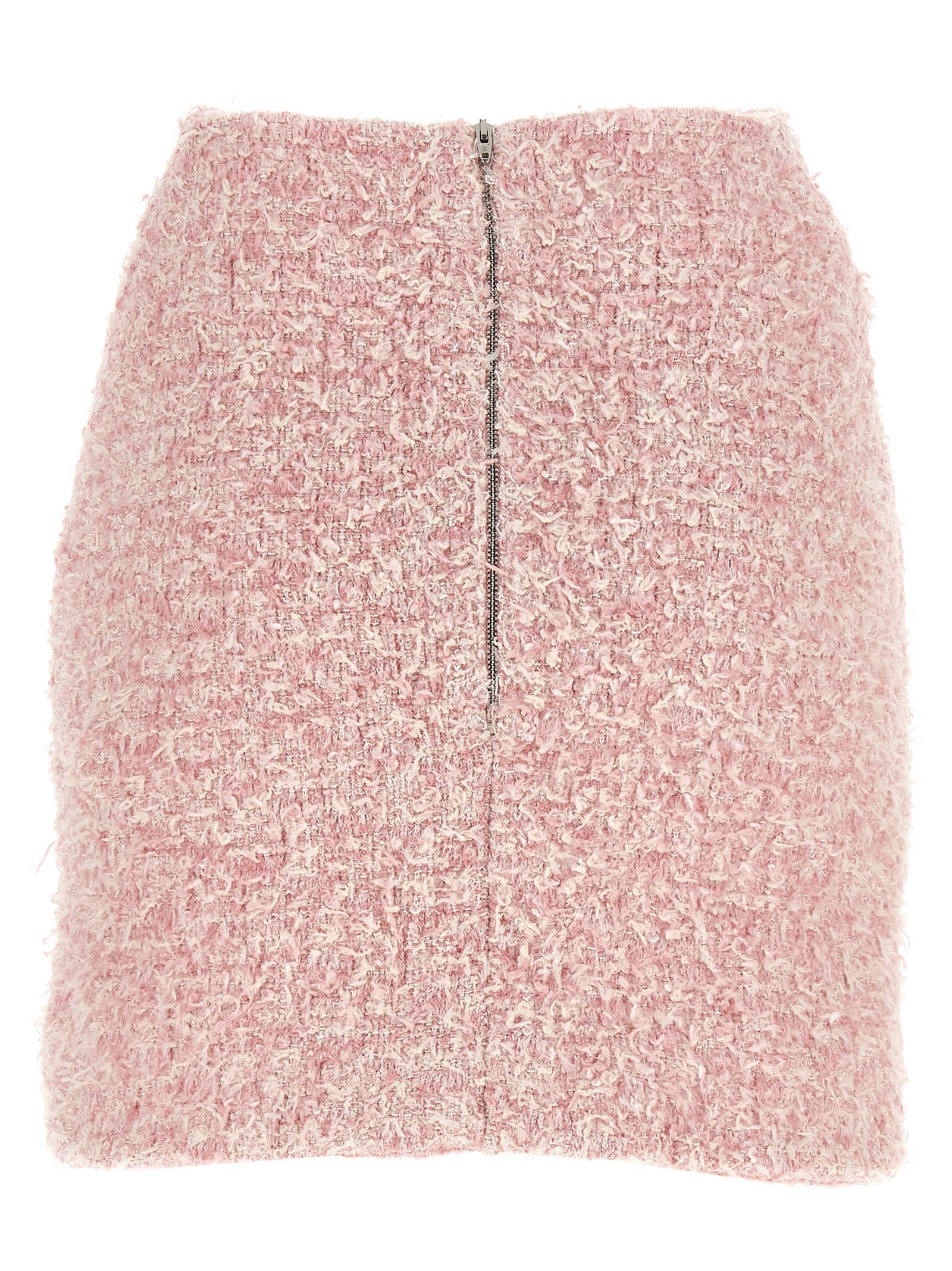 BALENCIAGA Mini Skirt In Pink Product Image