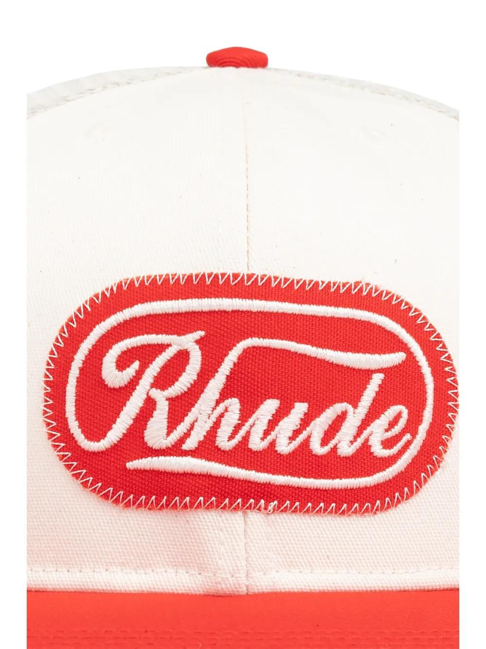 logo-appliqué trucker hat Product Image