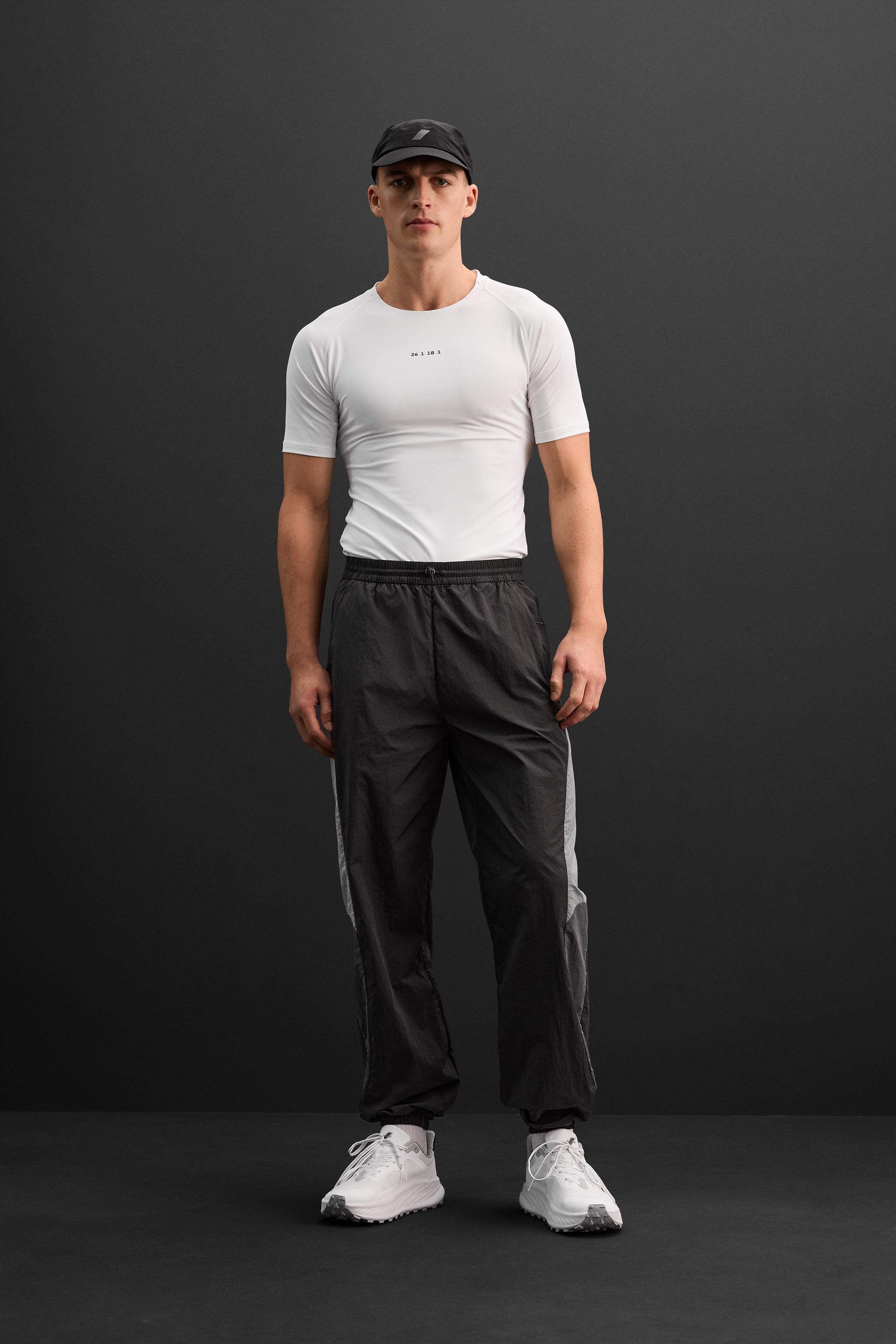 TECHNICAL FABRIC COLOR BLOCK JOGGERS Product Image