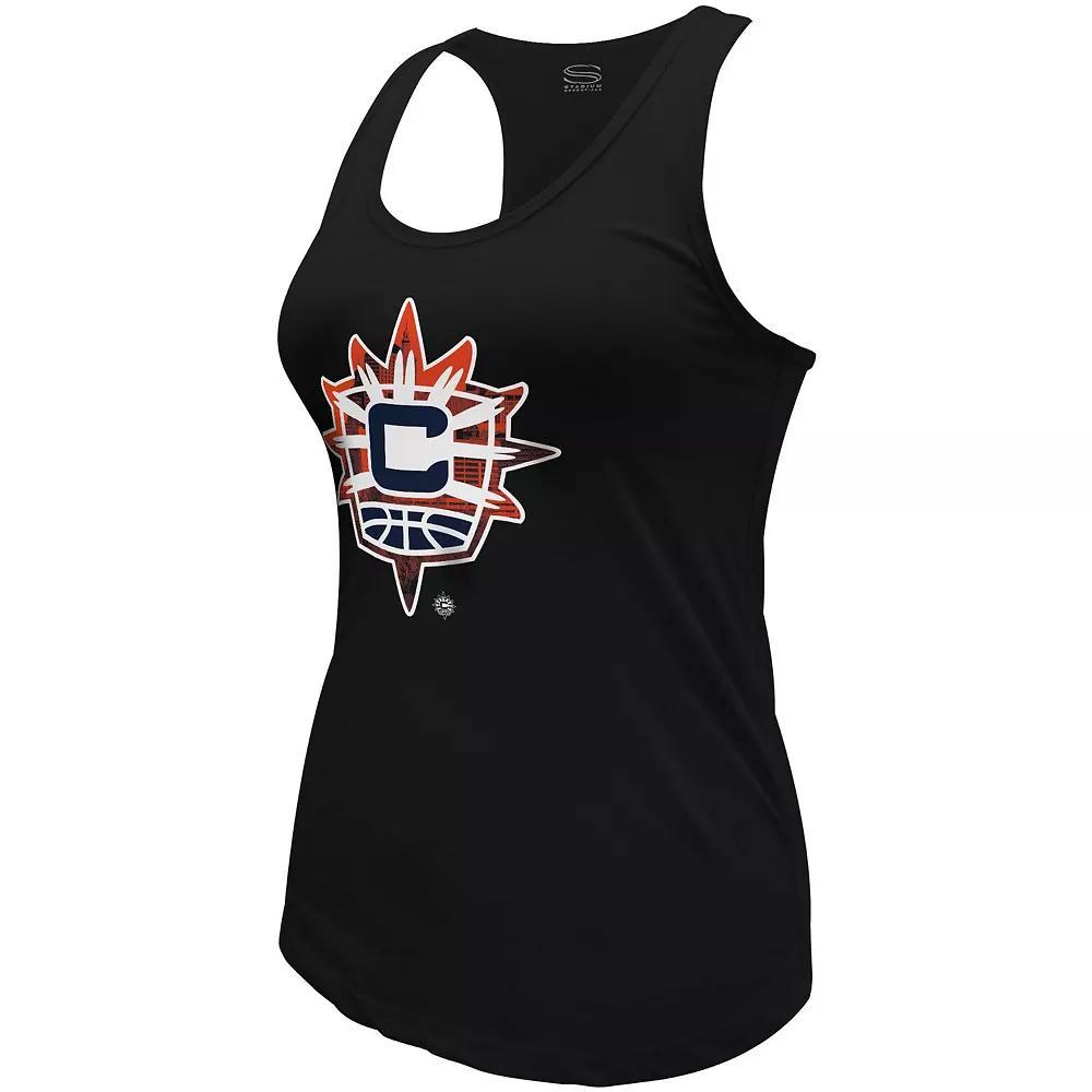 Women's Stadium Essentials Black Connecticut Sun City View Tank Top,  Product Image