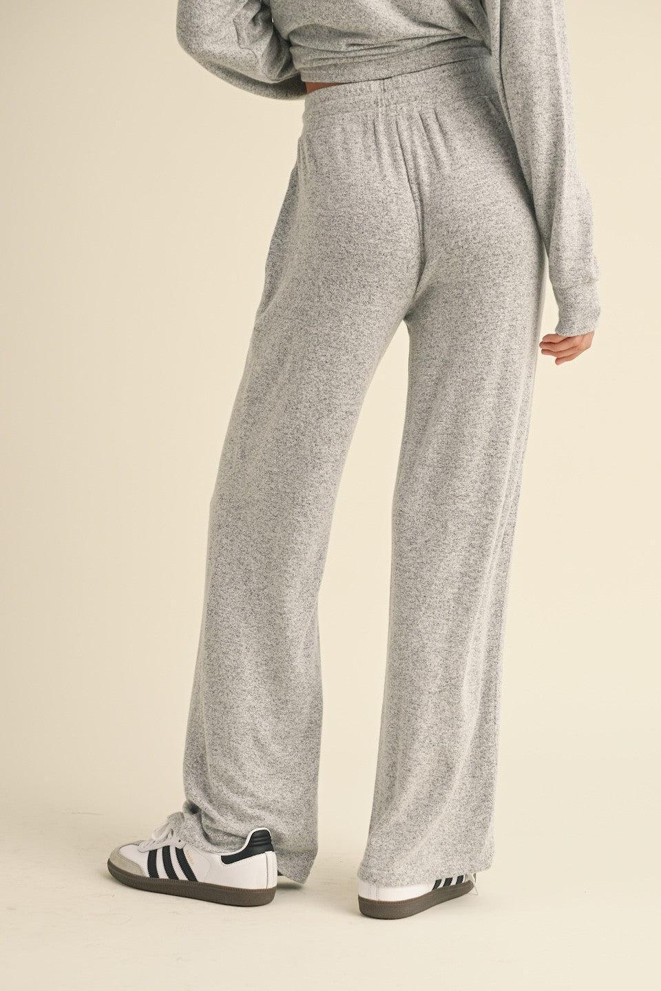 Soft Brushed Cozy Lounge Pants Product Image
