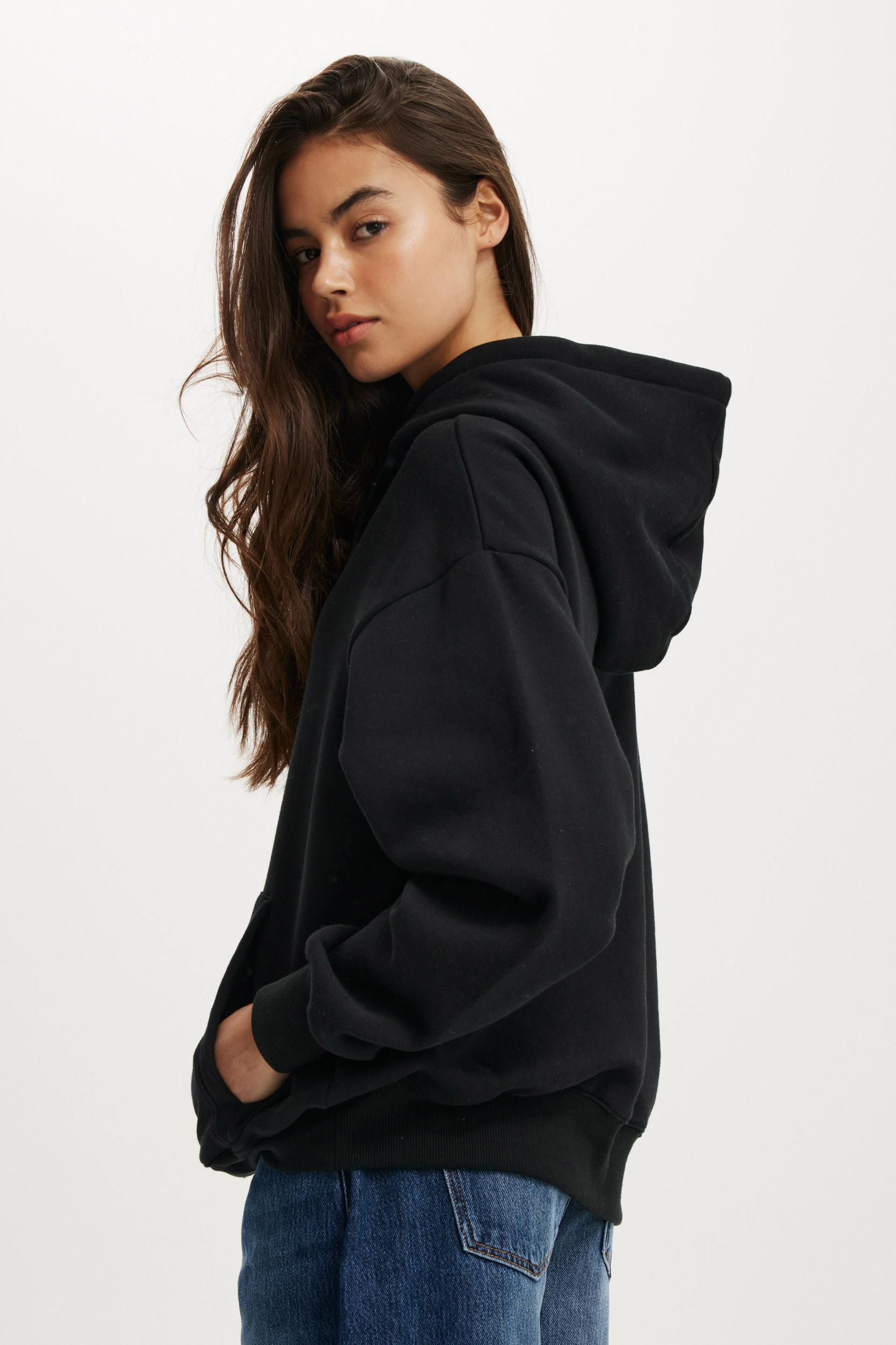 Classic Fleece Hoodie Sweatshirt Product Image