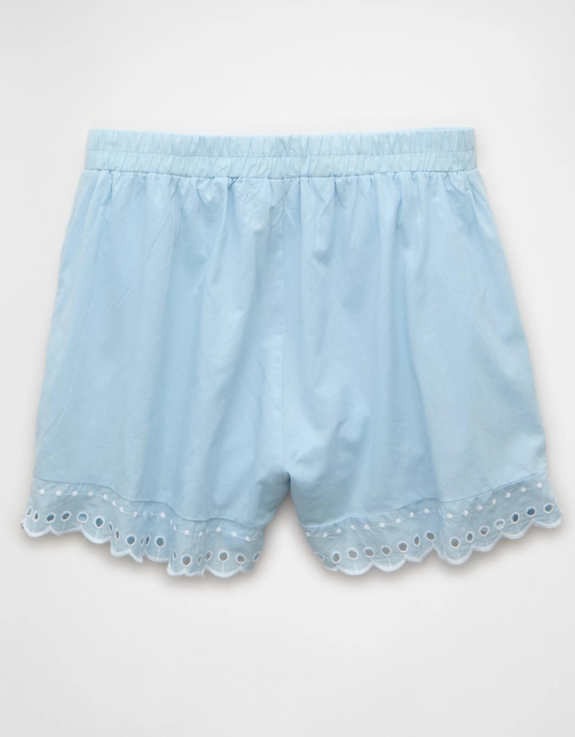 AE High-Waisted Embroidered Short Product Image