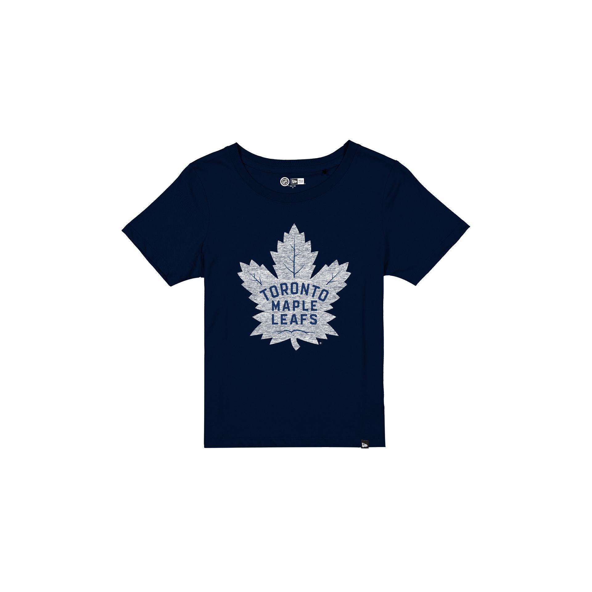 Toronto Maple Leafs Wash Logo Women's Short-Sleeve T-Shirt Female Product Image