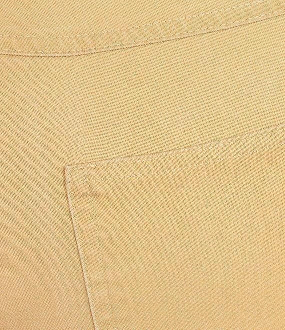 Ruby Rd. Plus Size Tencel™ Lyocell Frayed Hem Pull-On Ankle Pants Product Image