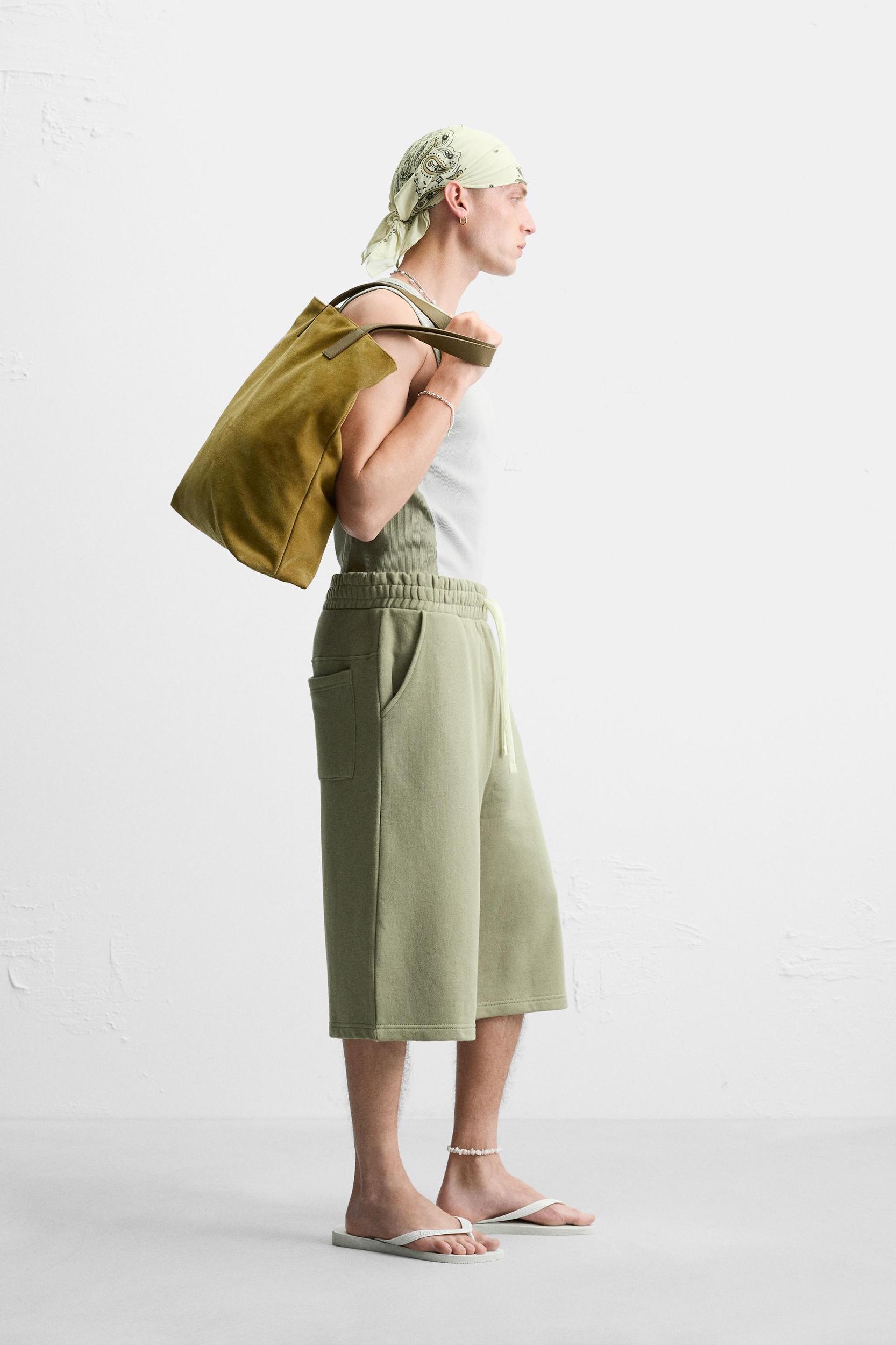 OVERSIZED FIT JOGGER SHORTS Product Image