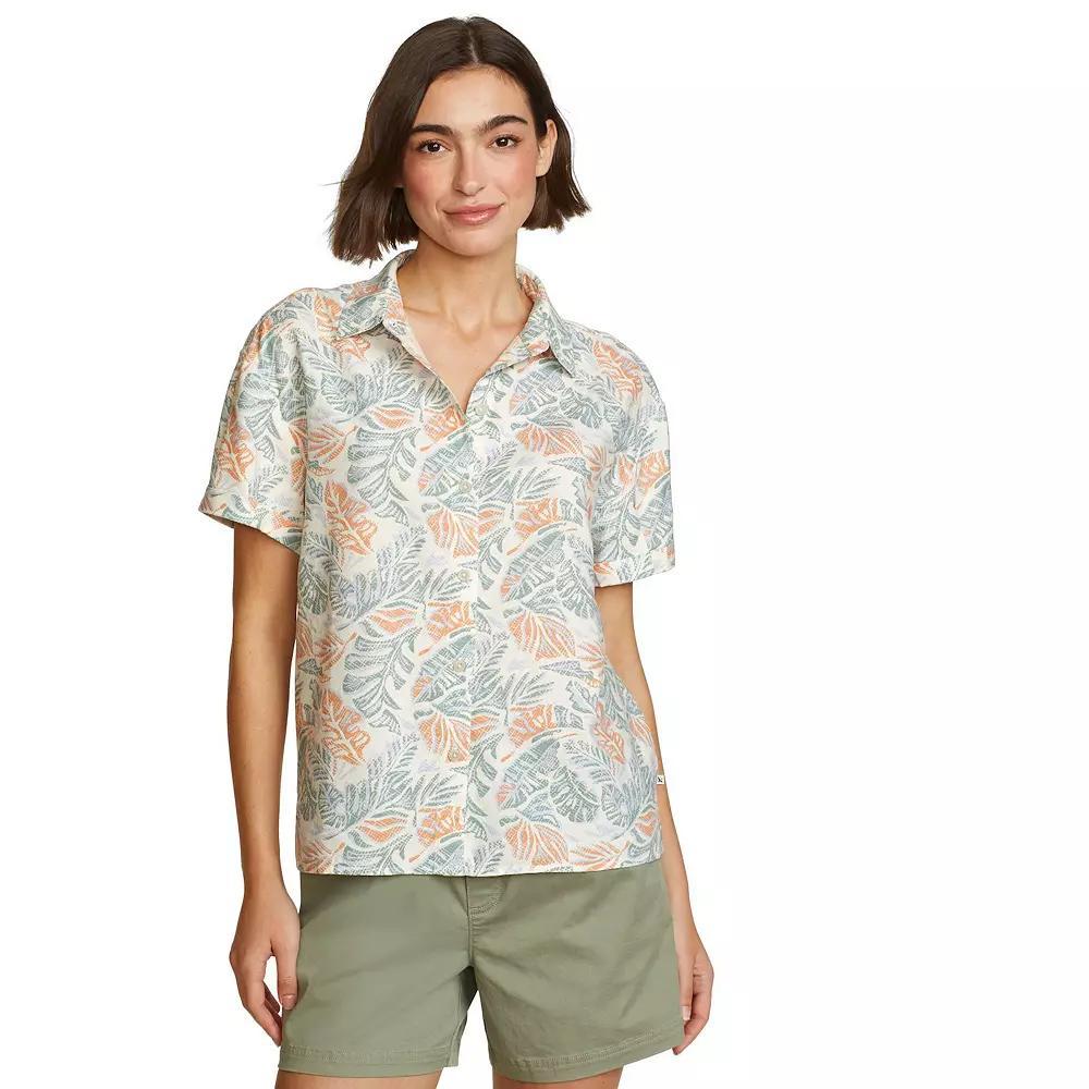 Women's Eddie Bauer Button-Down Baja Shirt,  Product Image
