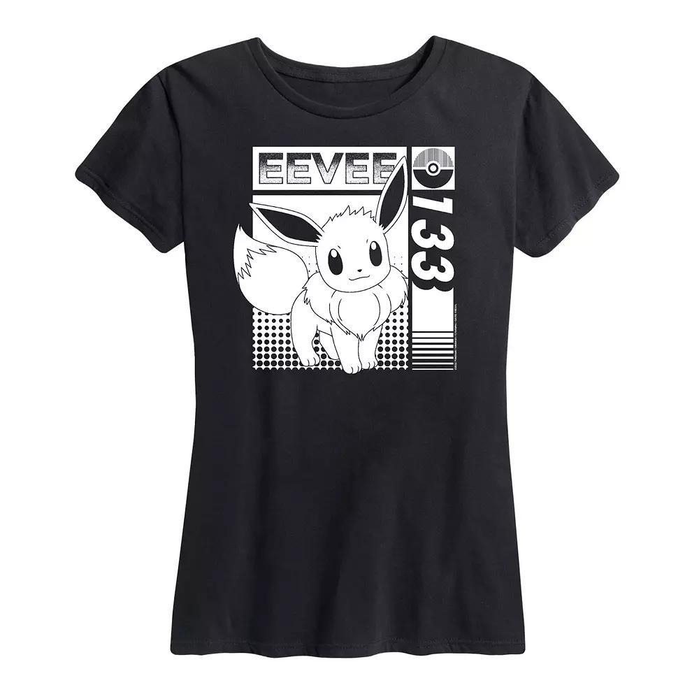 Women's Pokemon Eevee 133 Graphic Tee,  Product Image