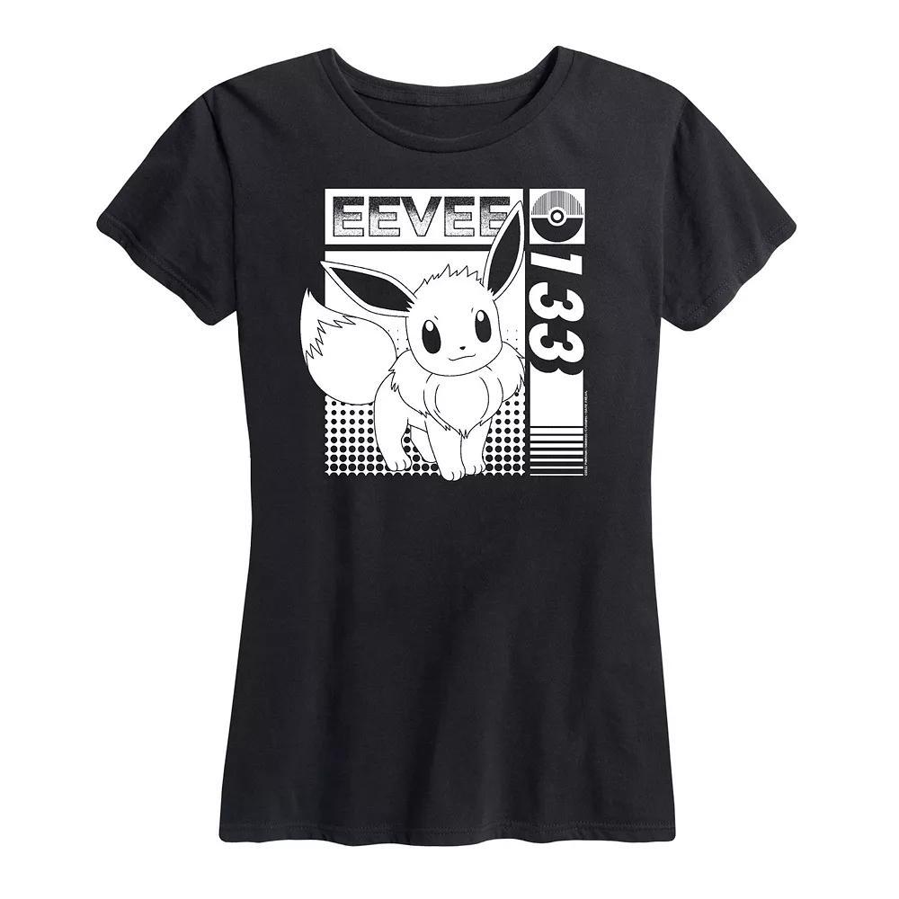 Women's Pokemon Eevee 133 Graphic Tee,  Product Image