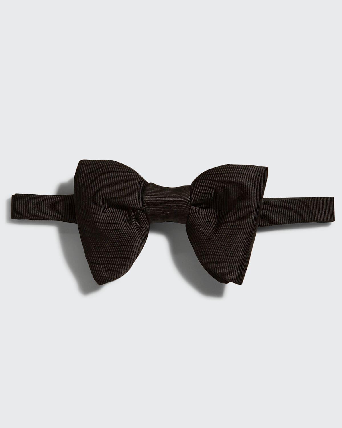 Mens Large Grosgrain Bow Tie Product Image