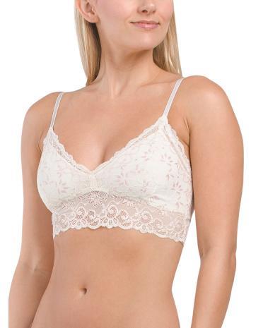 Pullover Lace Bralette for Women | Cotton/Nylon/Elastane Product Image