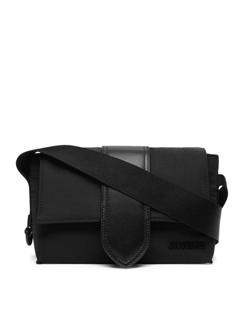 JACQUEMUS Le Petit Messenger Bambin In Black Product Image