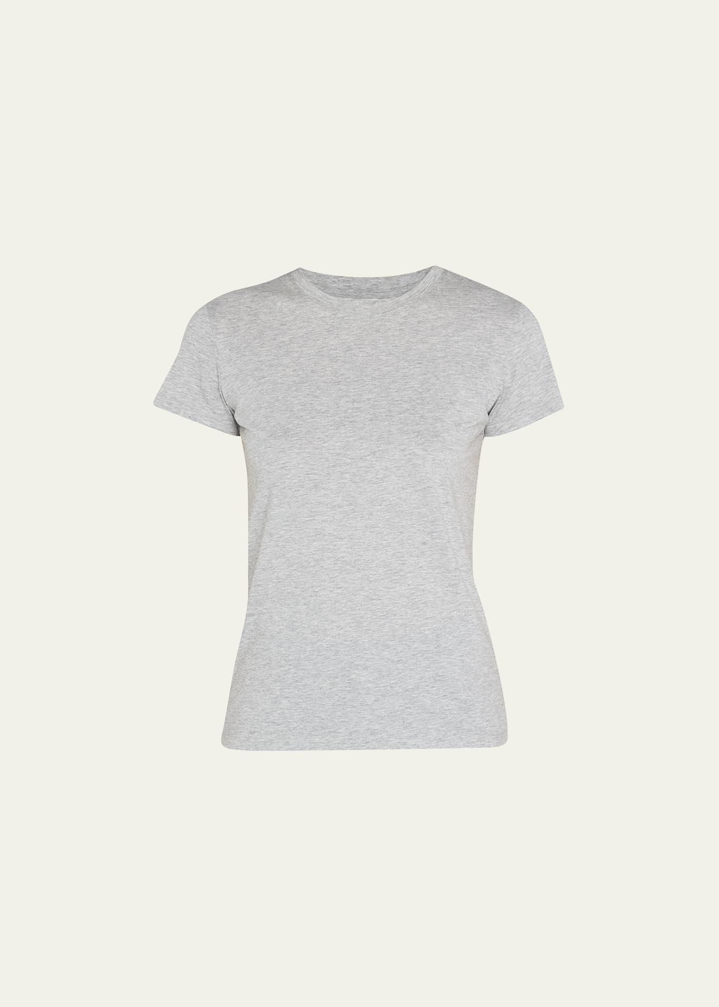 Womens Cotton Crewneck T-Shirt Product Image