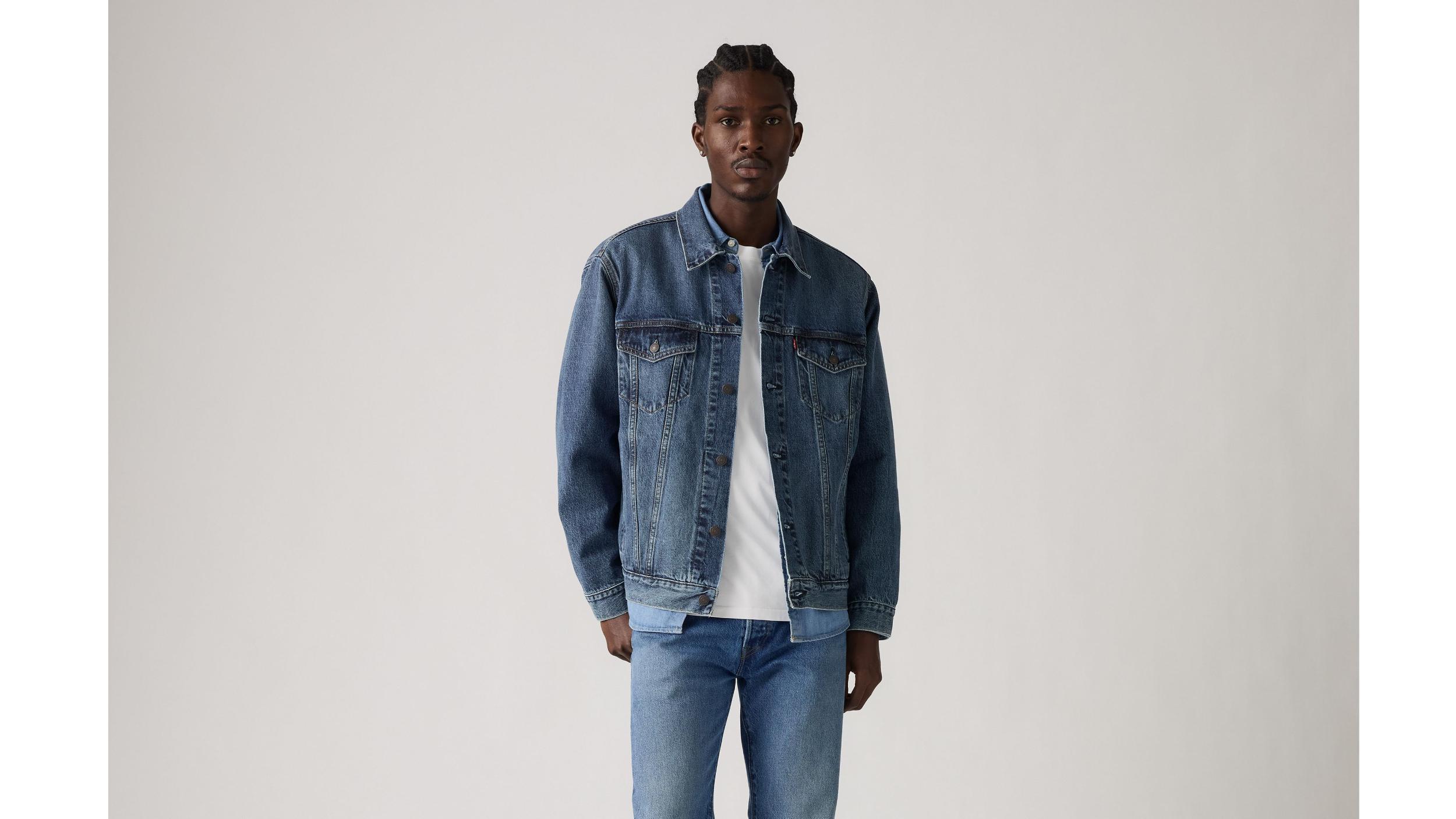 Relaxed Fit Trucker Jacket Product Image