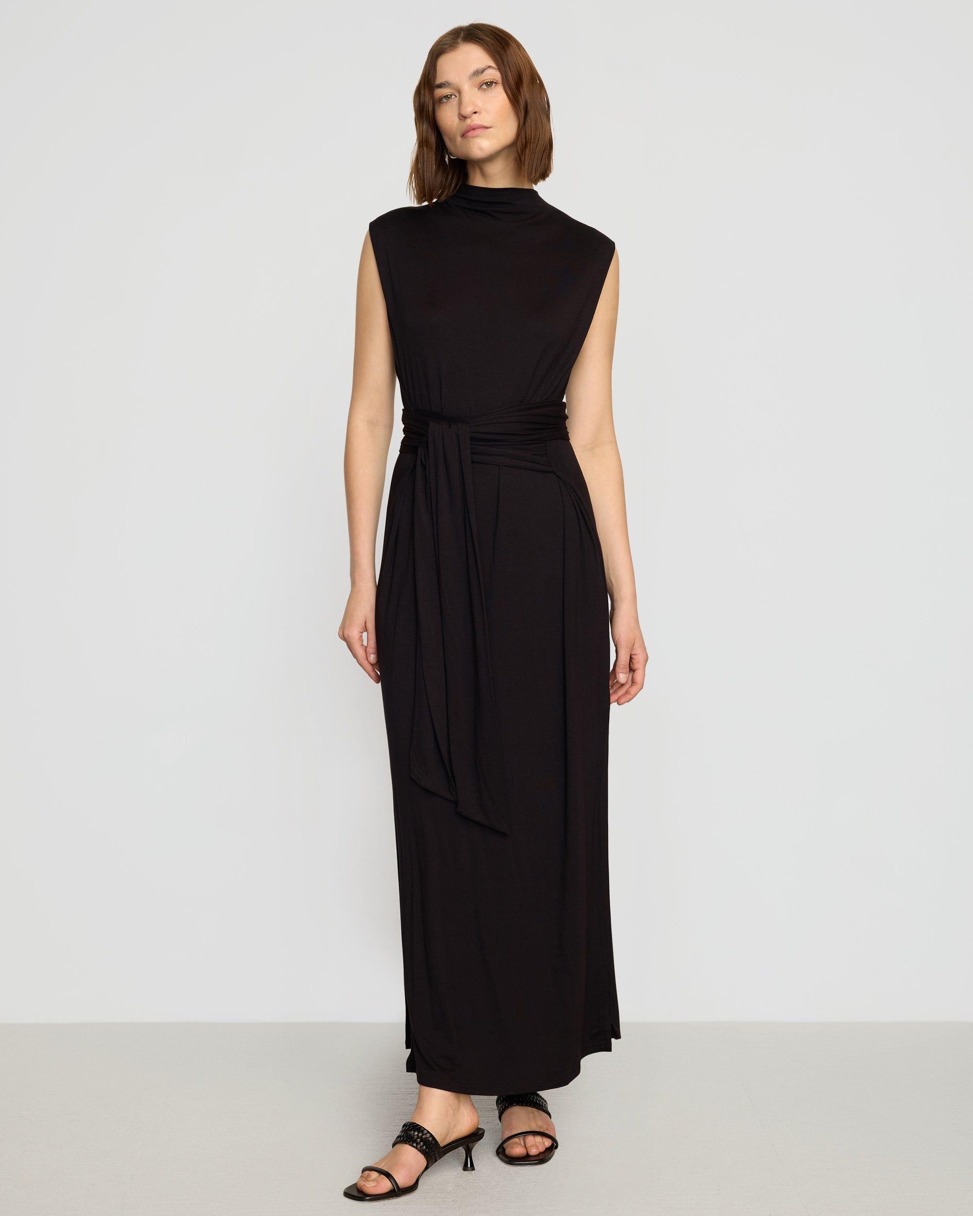 Eden Sleeveless Tie-Front Dress Product Image