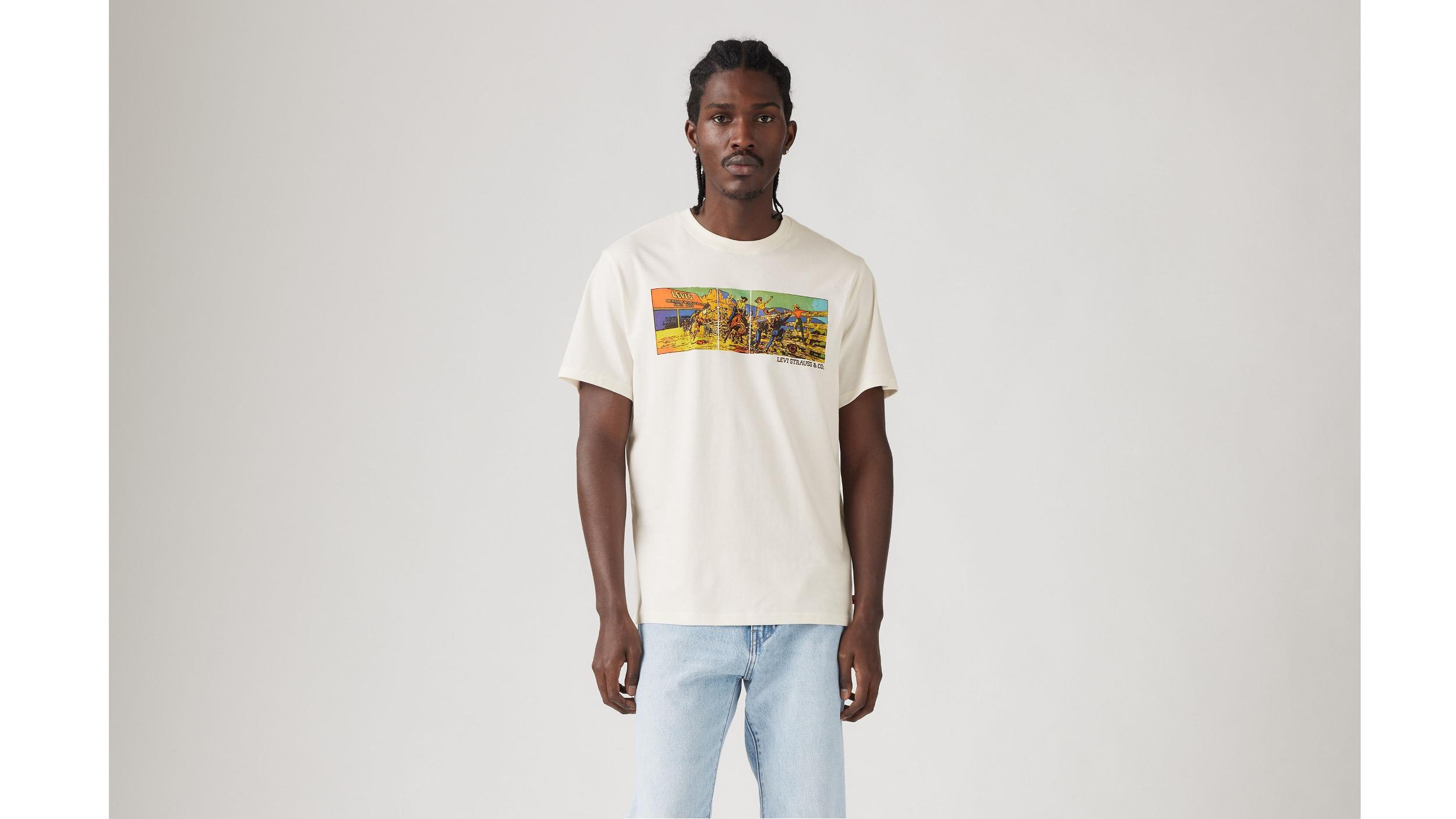 Relaxed Fit Short Sleeve Graphic T-Shirt Product Image