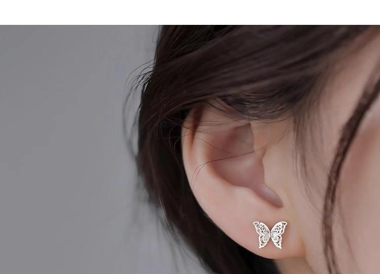 Butterfly Alloy Stud Earring Product Image