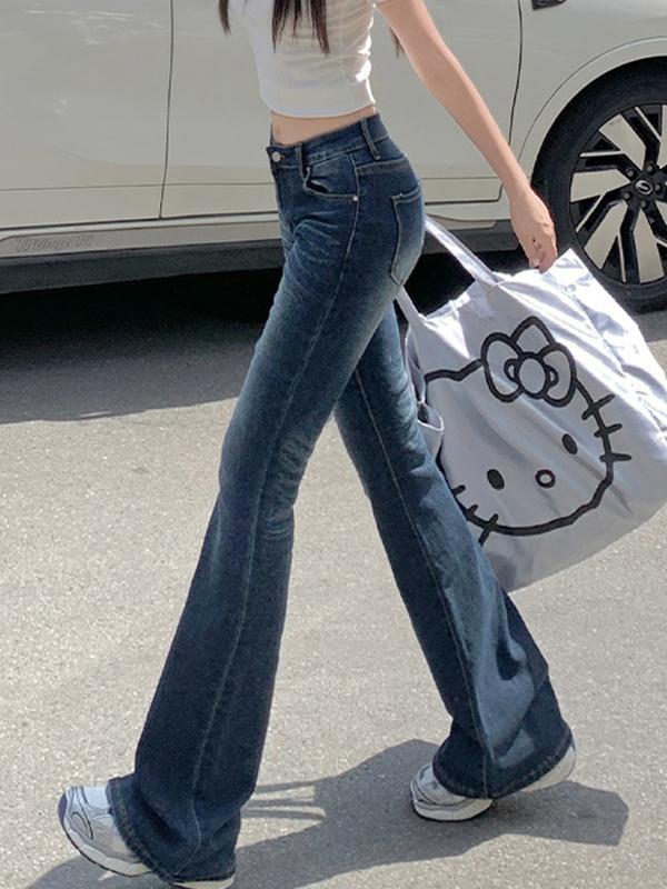 Slim Stretch Flare Jeans Product Image