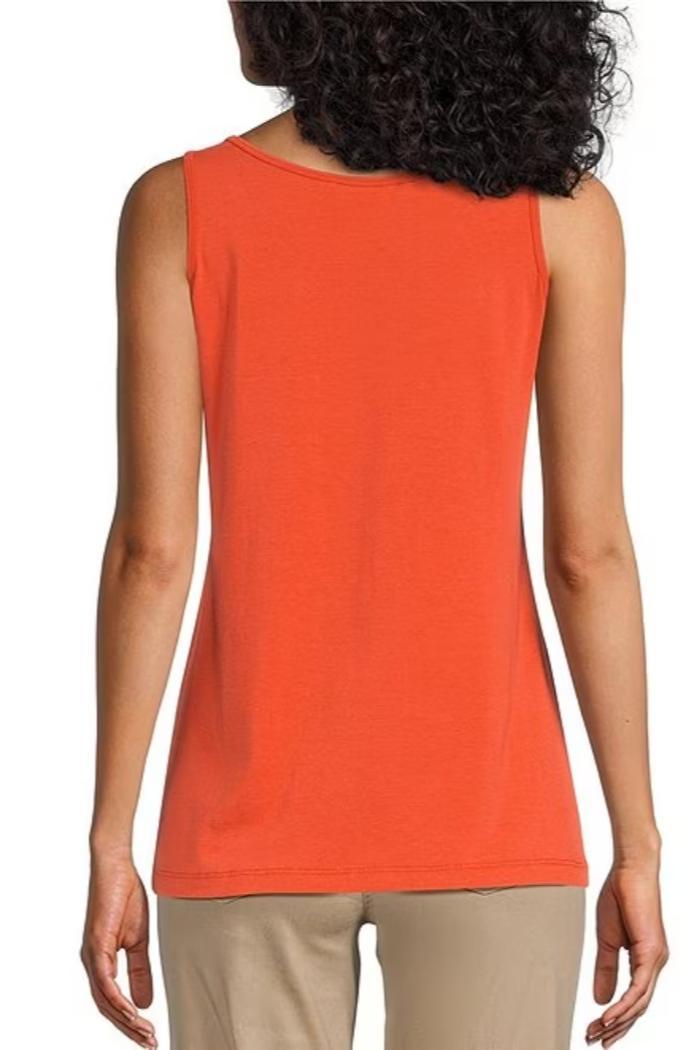 Double Scoop Neck Tank Product Image
