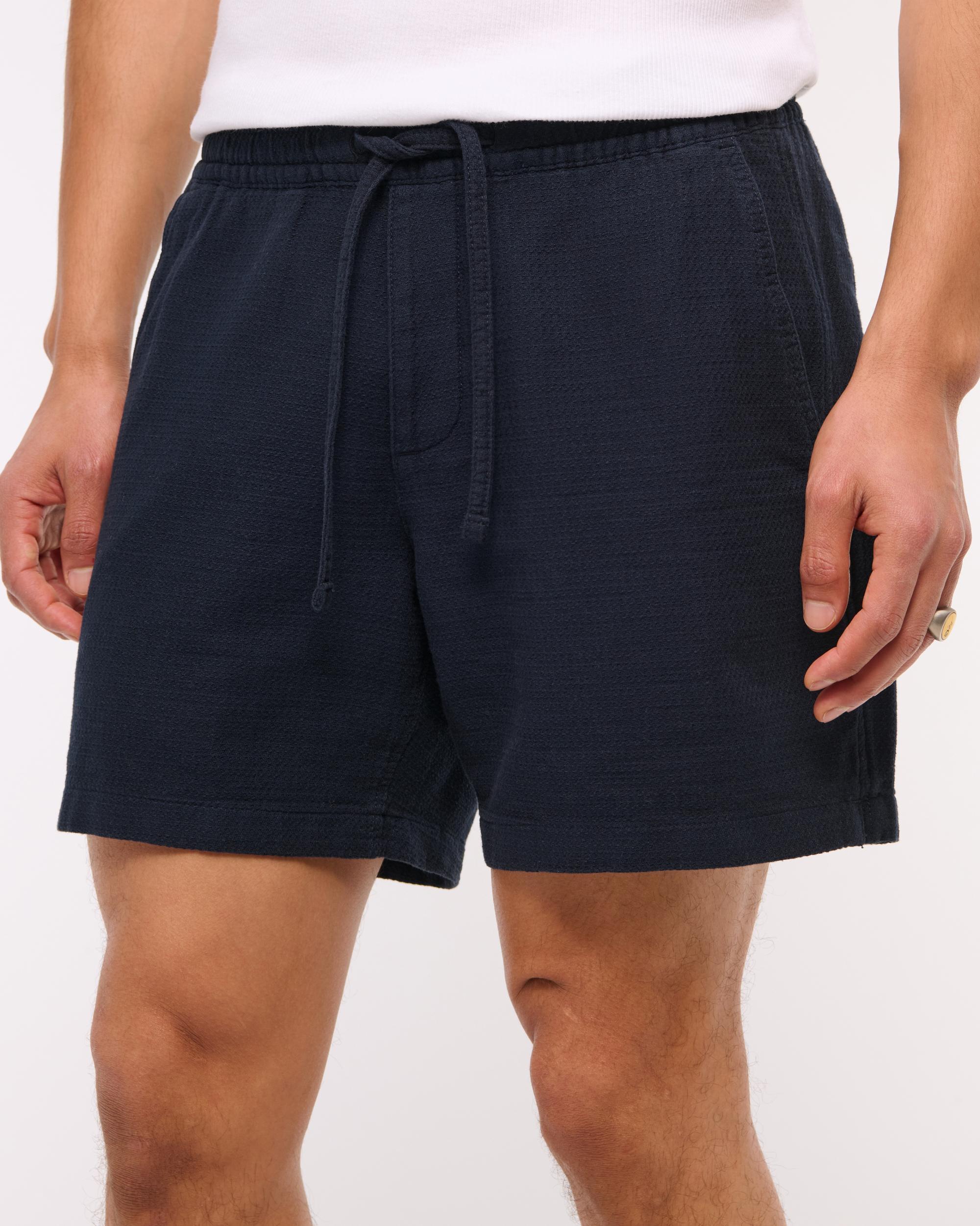 Textured Pull-On Short Product Image