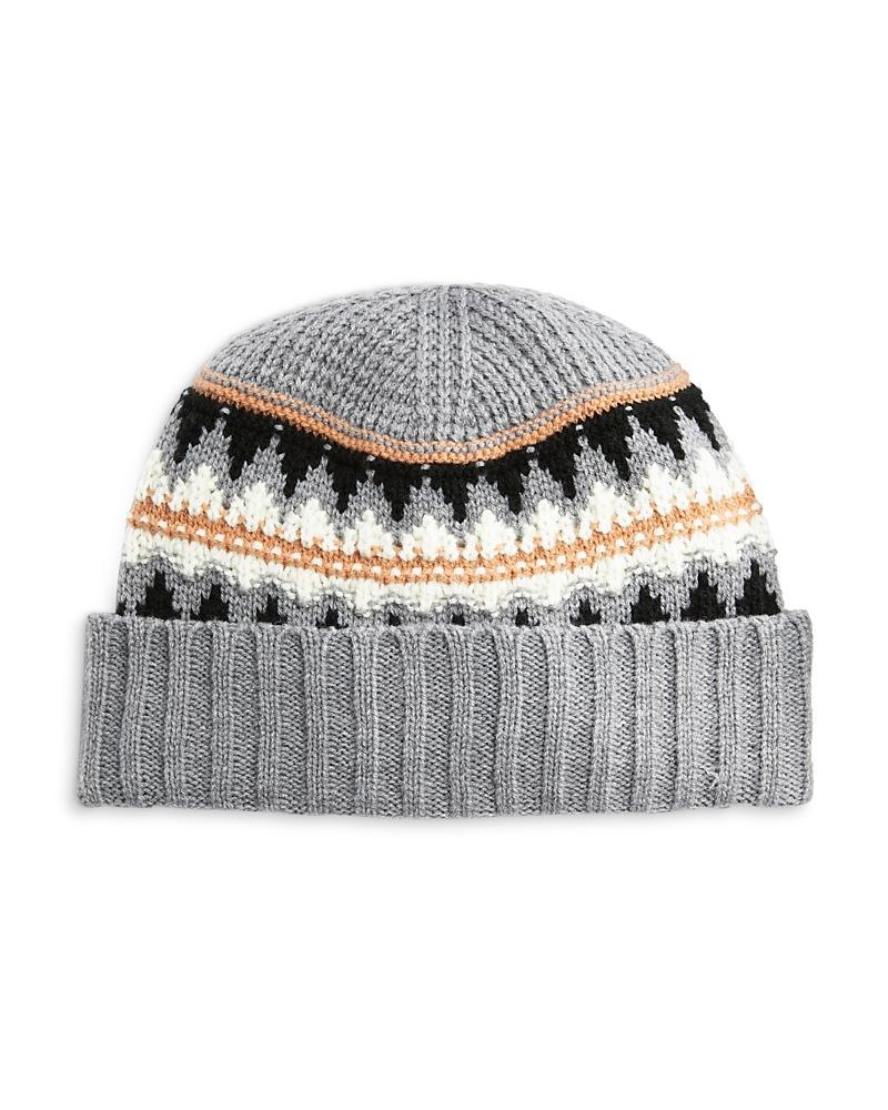 The Mens Store at Bloomingdales Fair Isle Knit Cuff Hat - Exclusive Product Image