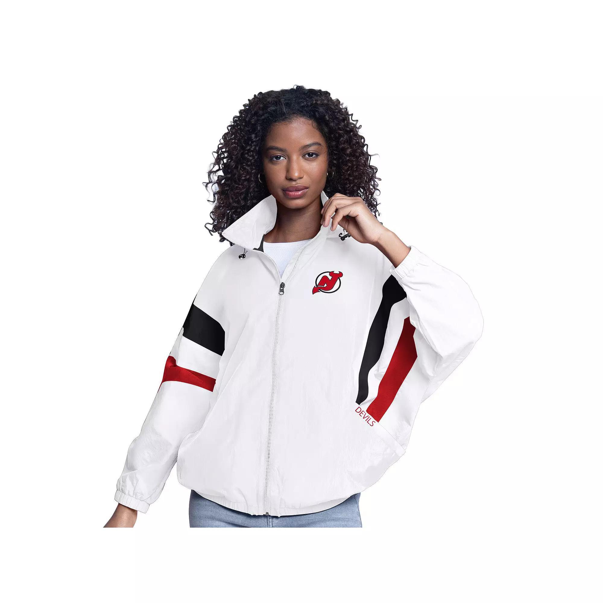 Women's G-III Sports by Carl Banks White New York Rangers Game News Over Product Image