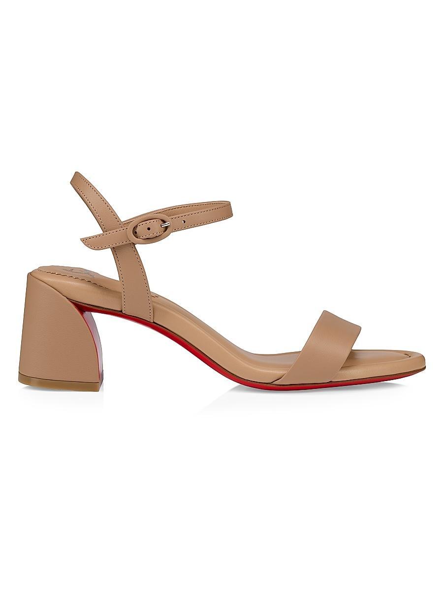 Womens Miss Jane 55MM Leather Sandals Product Image