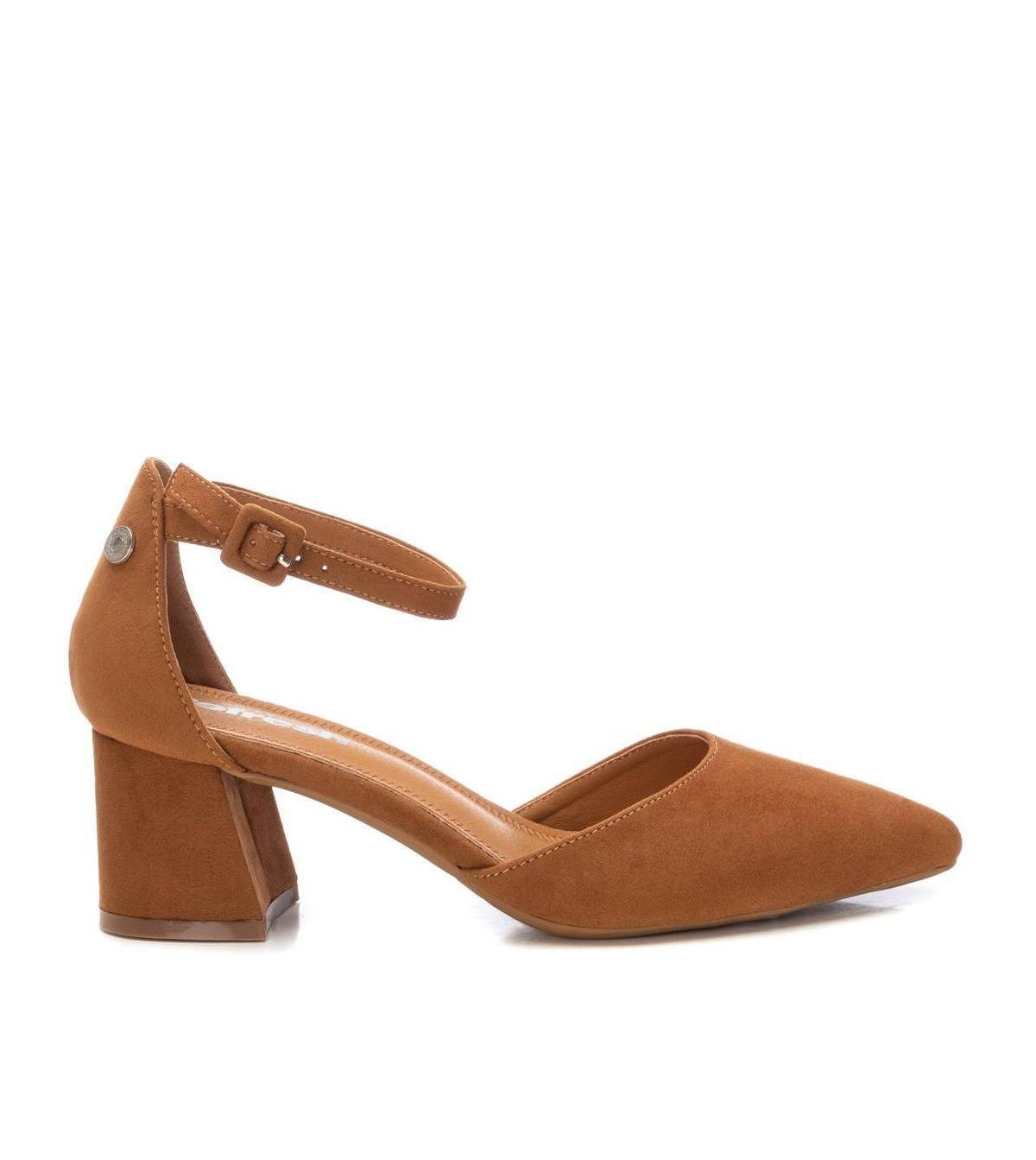 Xti Womens Suede Block Heel Pumps By Product Image