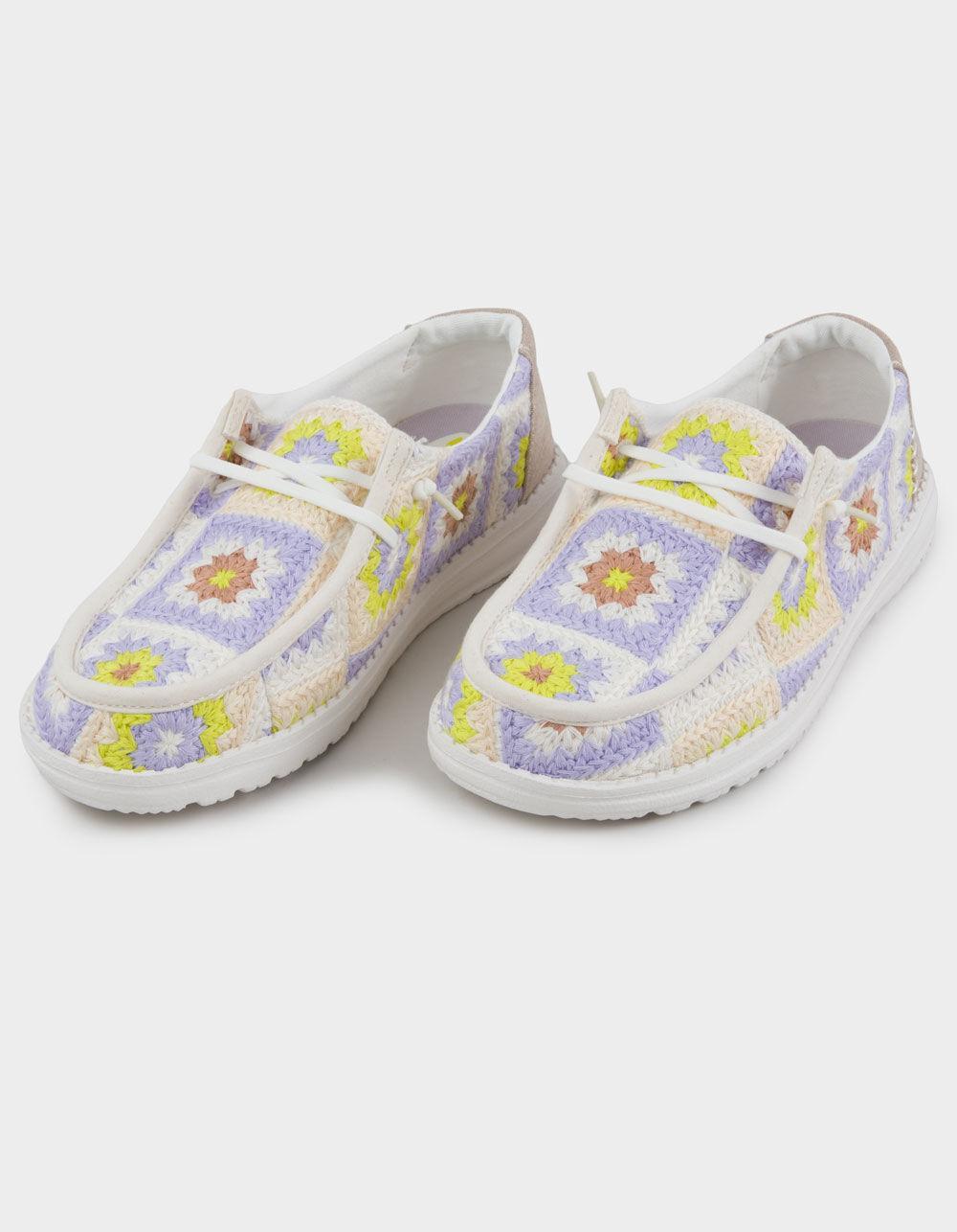 HEY DUDE Wendy Cottage Crochet Womens Shoes Product Image