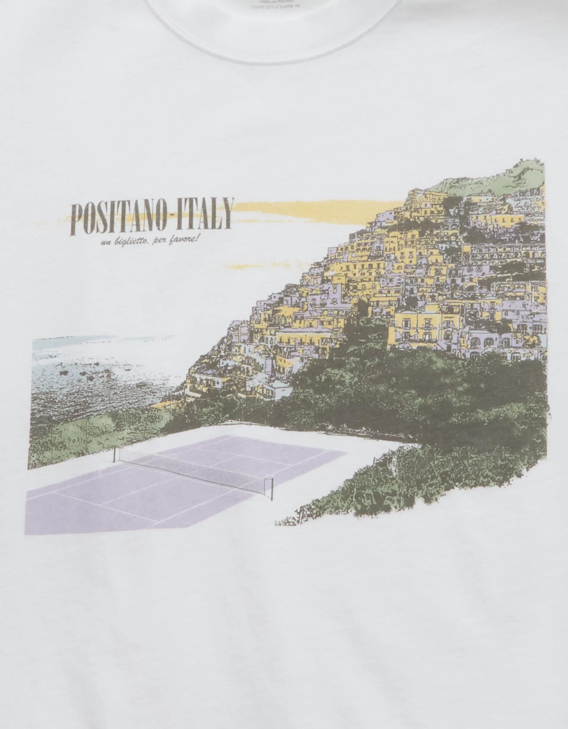 AE Boxy Destination Graphic T-Shirt Product Image