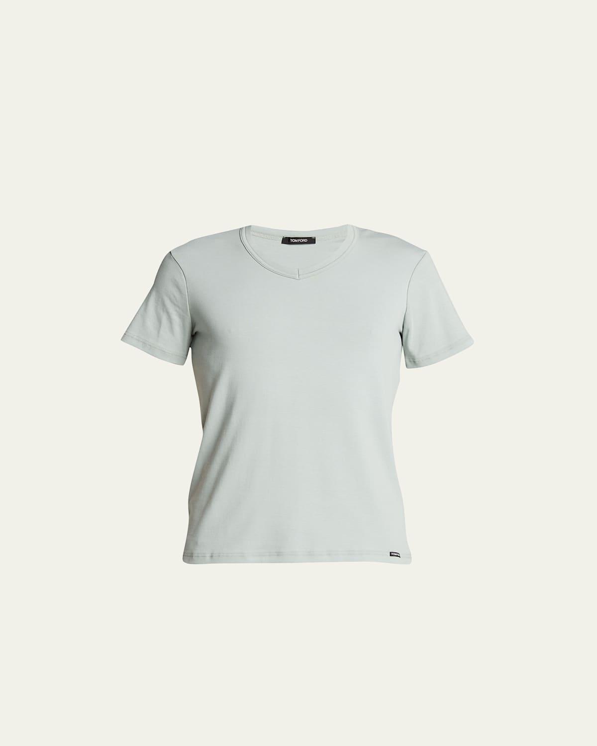 Mens Cotton Stretch Jersey T-shirt Product Image