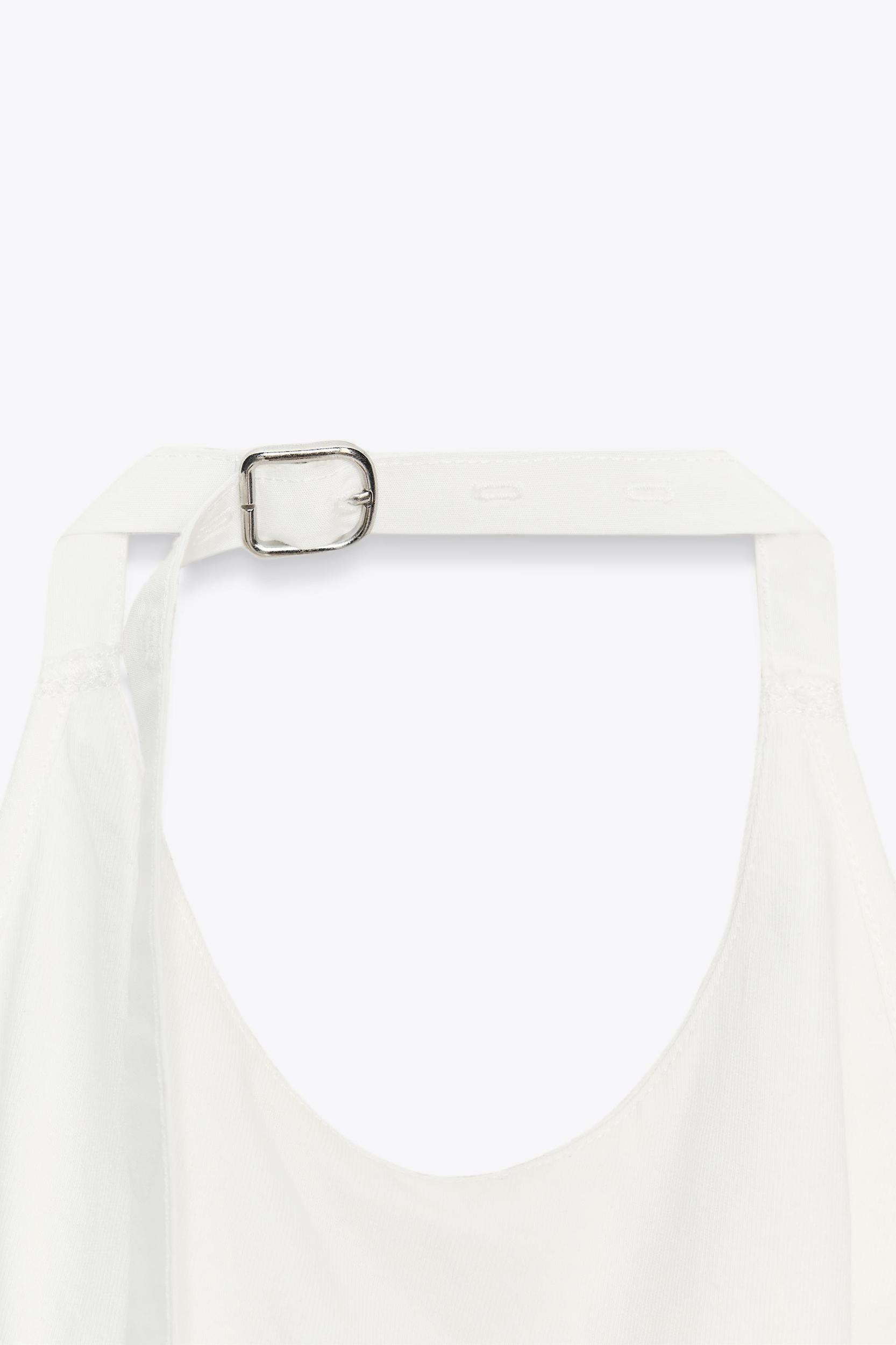 OPEN-BACK HALTER TOP Product Image