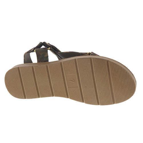 0079   Tina Strappy Casual Camo Sandals Product Image