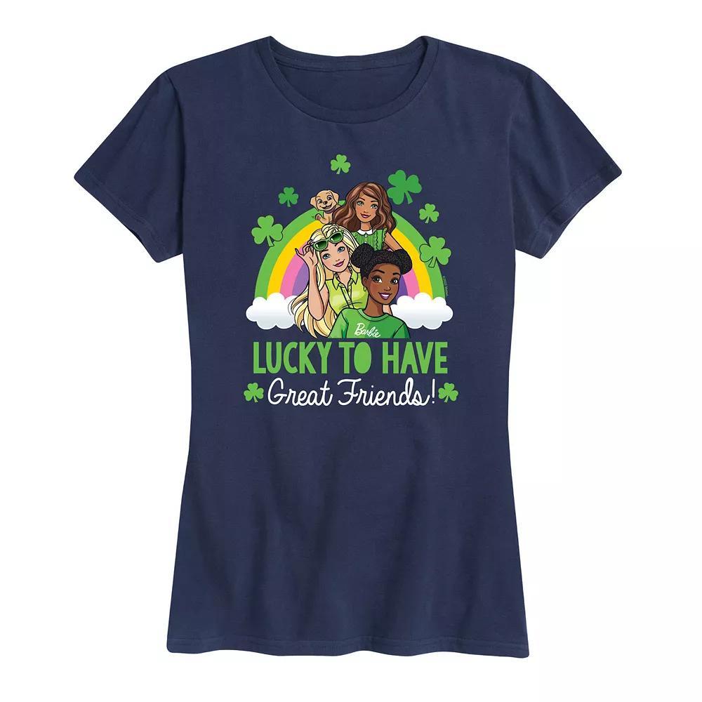 Women's Barbie® Lucky To Have Friends Graphic Tee,  Product Image