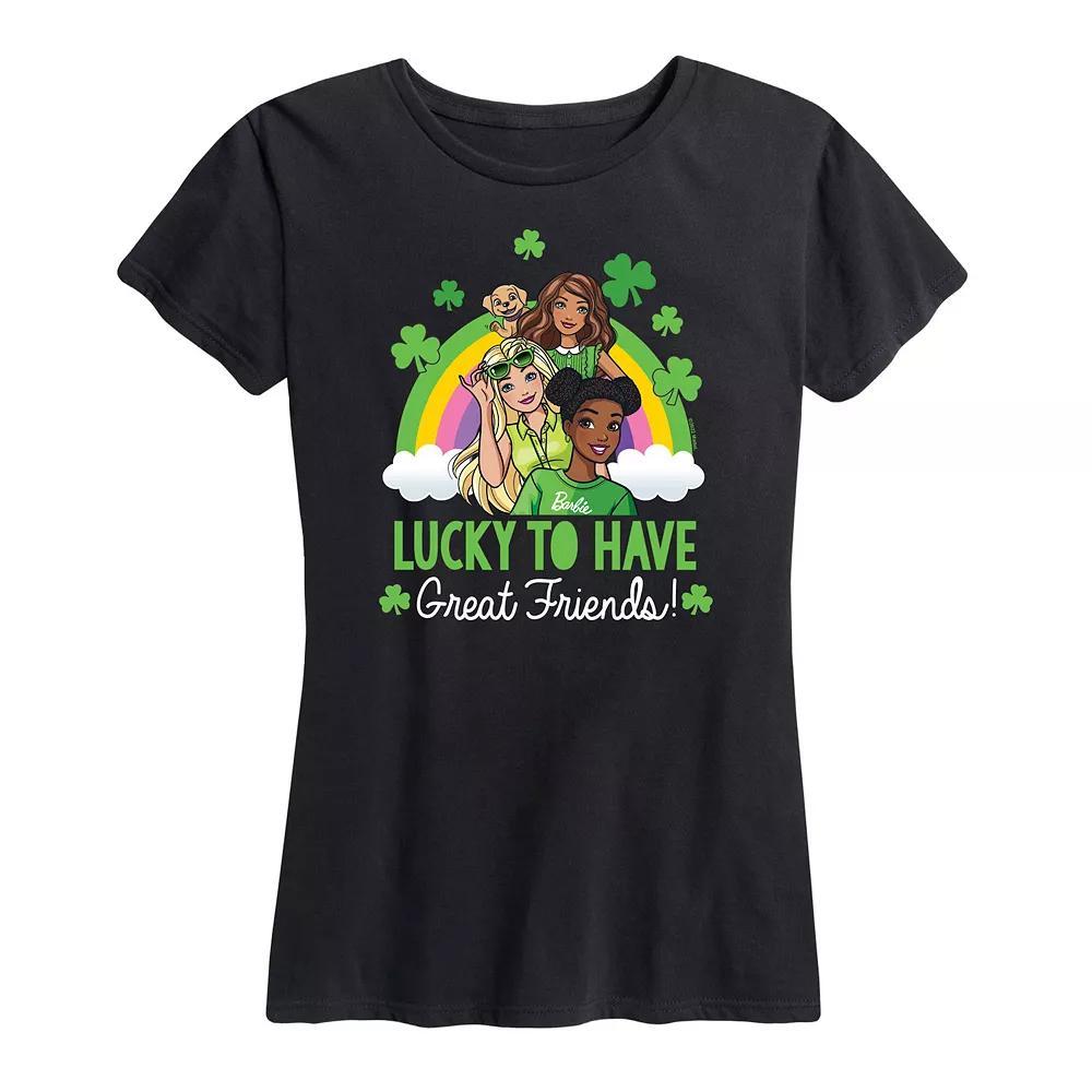 Women's Barbie® Lucky To Have Friends Graphic Tee,  Product Image