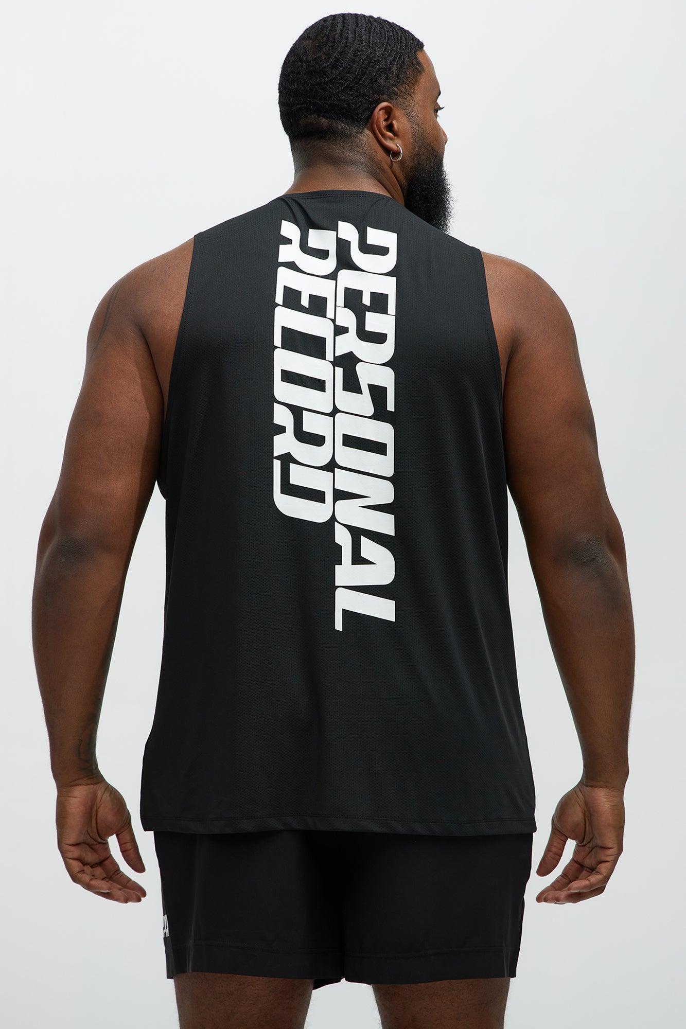 Personal Record Active Tank Top - Black Product Image