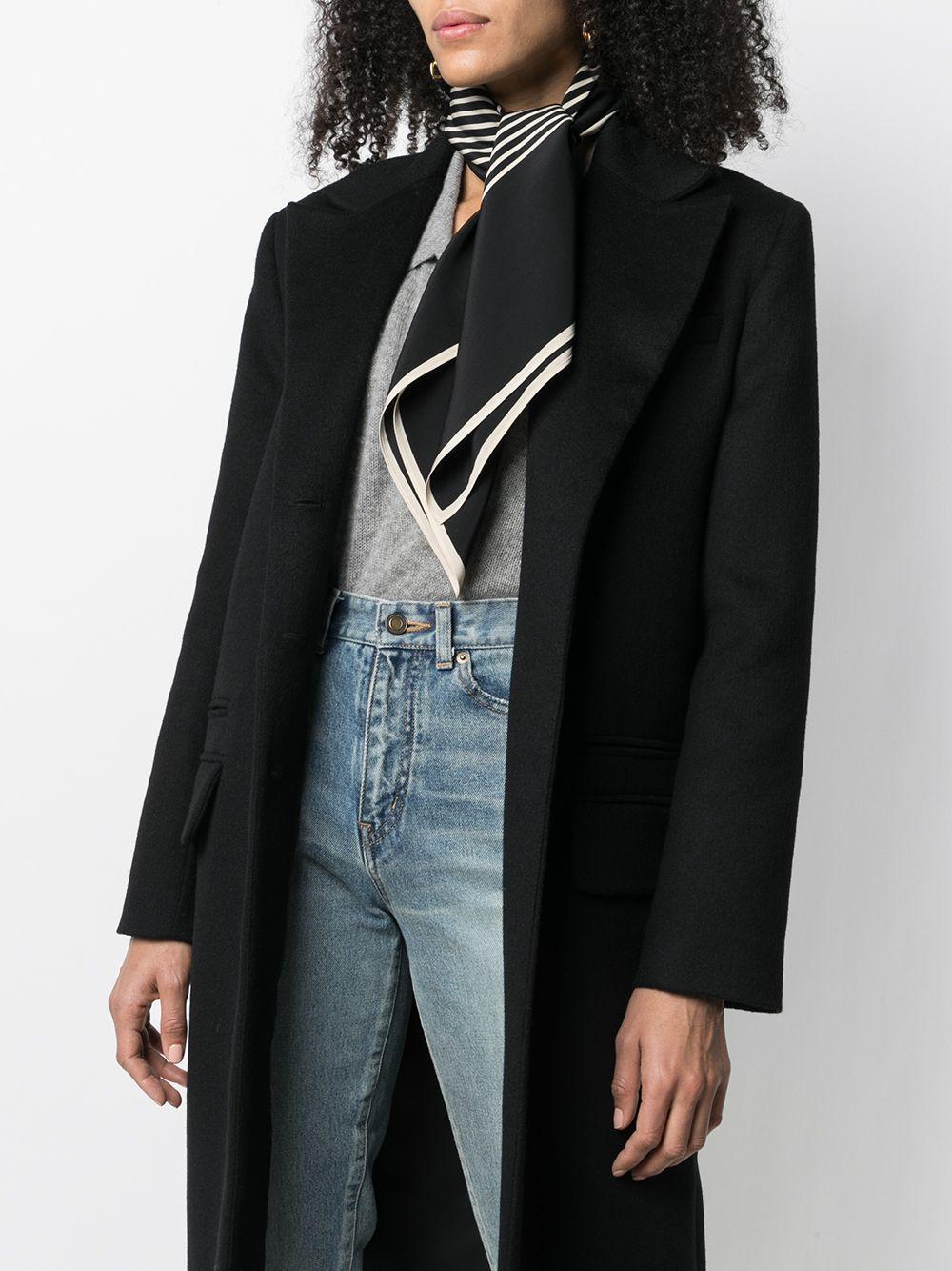 stripe print scarf Product Image