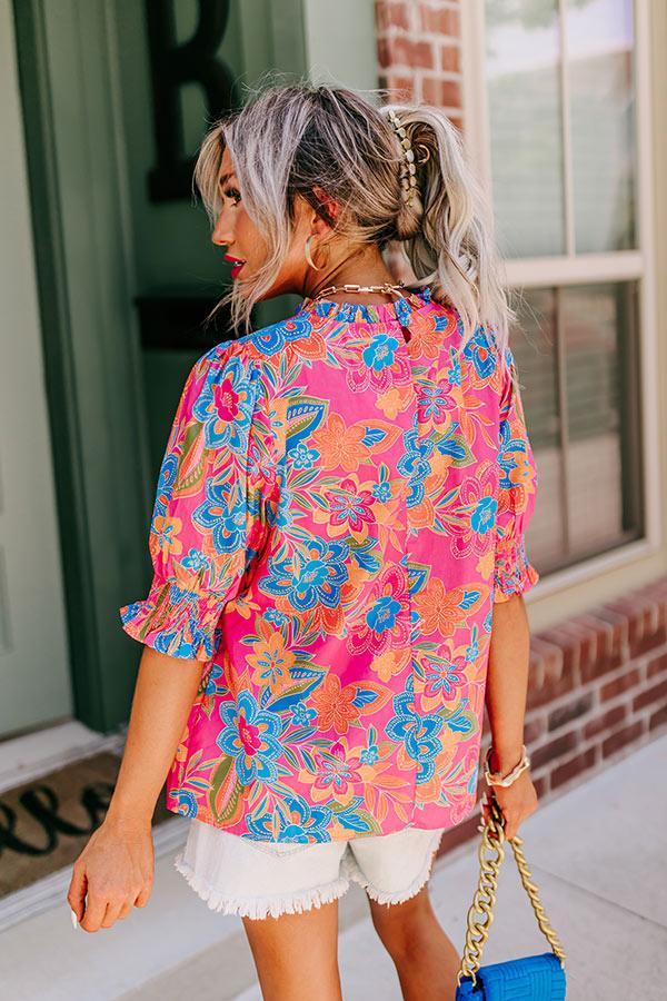 Amalfi Spritz Shift Top Product Image