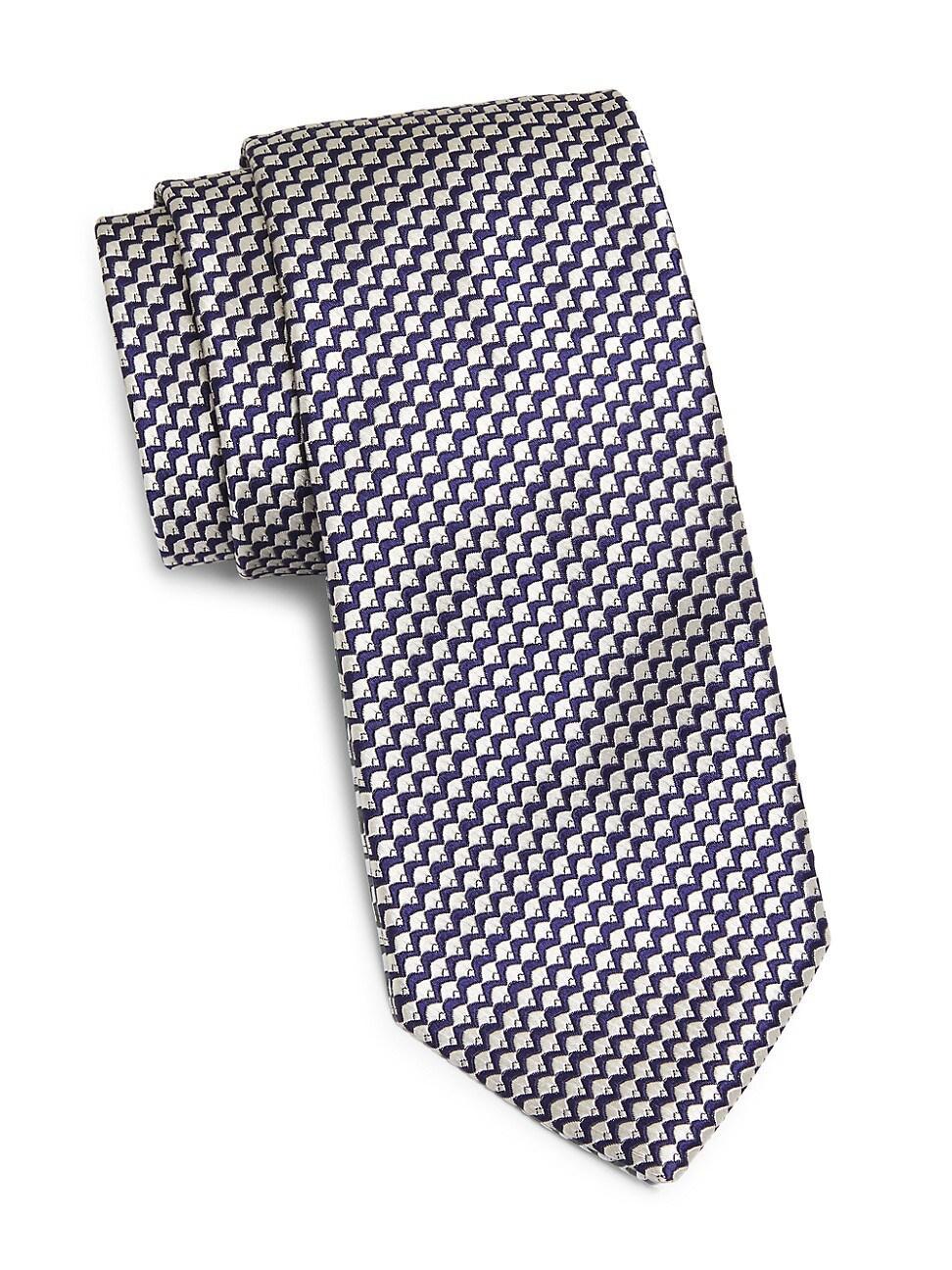 Mens Jacquard Silk Tie Product Image