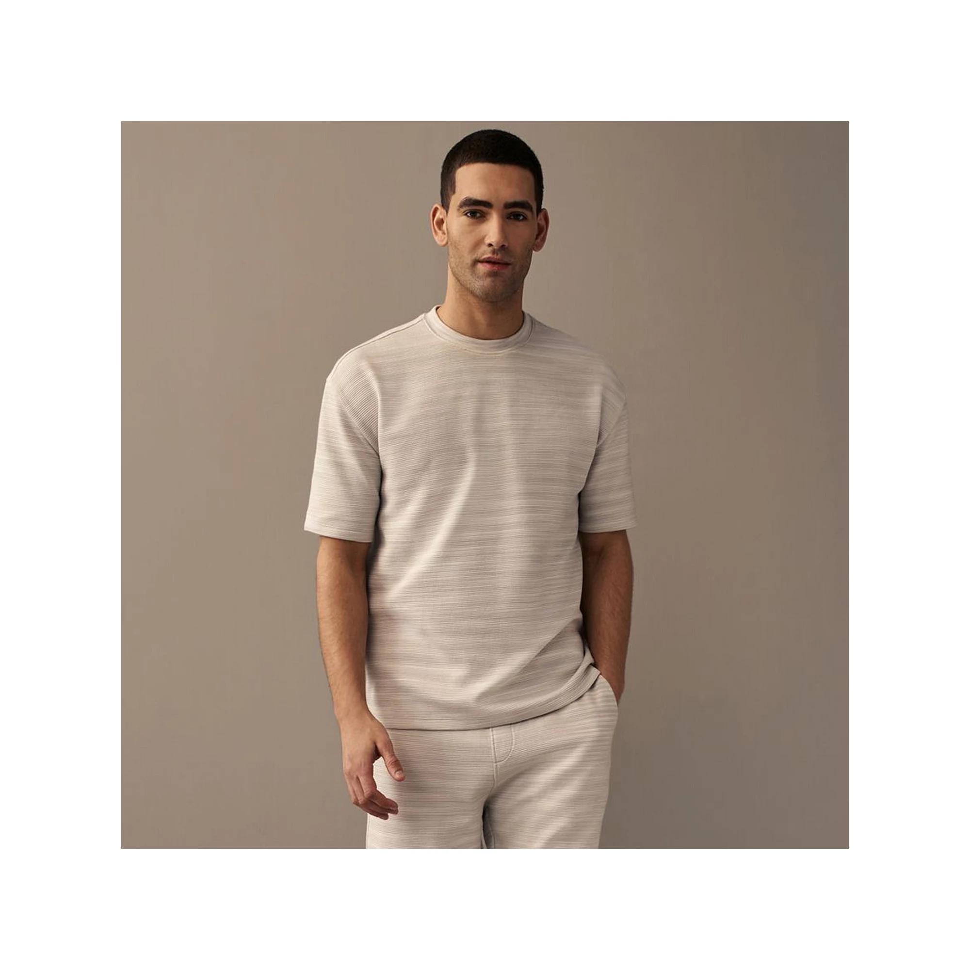 Men's NEXT Textured T-Shirt, Size: XS, White Product Image