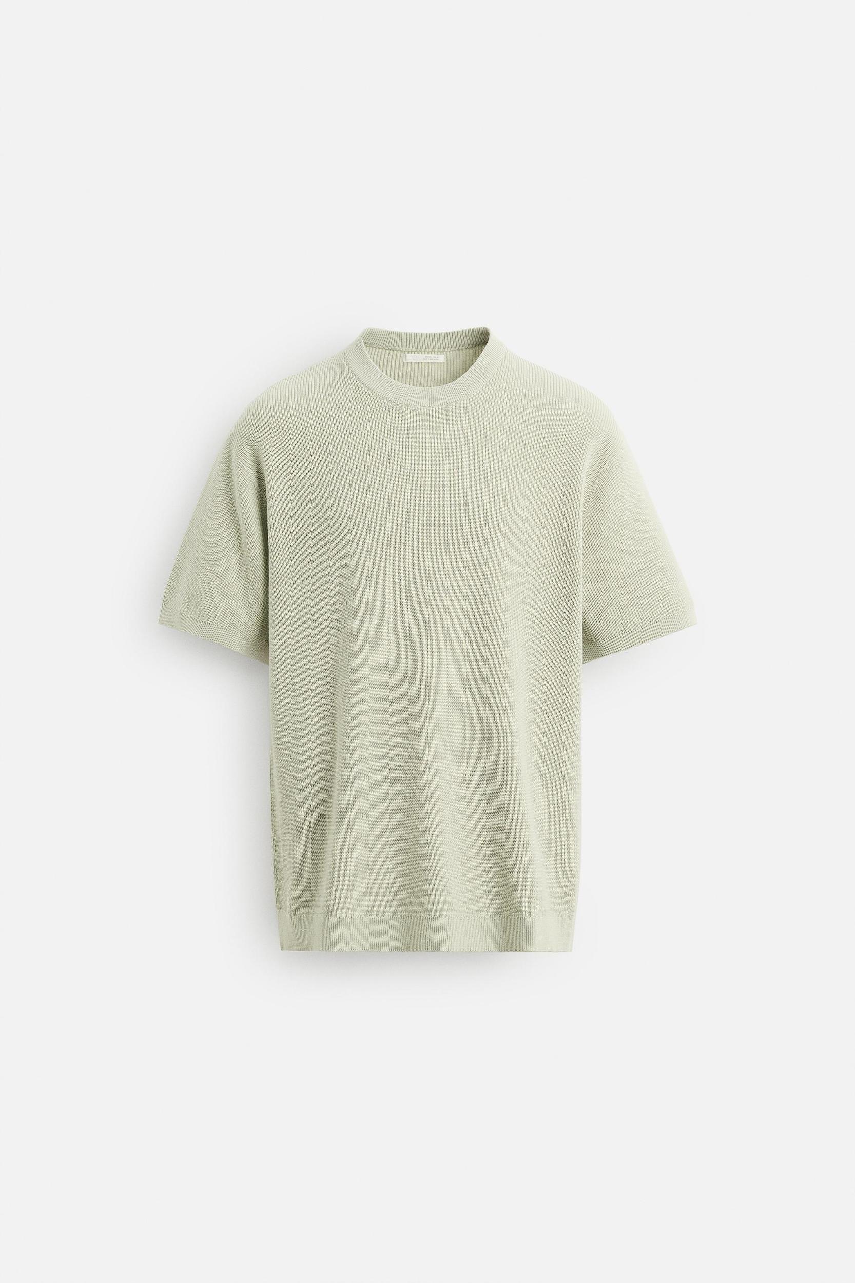 PURL KNIT T-SHIRT Product Image
