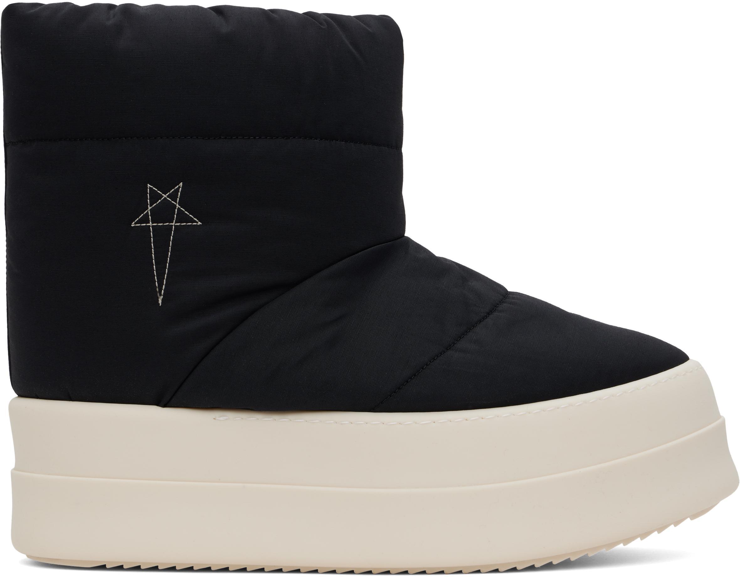 RICK OWENS DRKSHDW Boots In Black   Product Image