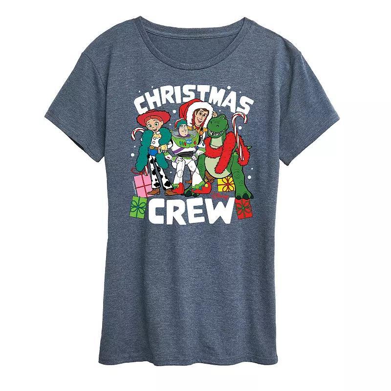 Disney / Pixars Toy Story Womens Christmas Crew Graphic Tee, Girls Product Image