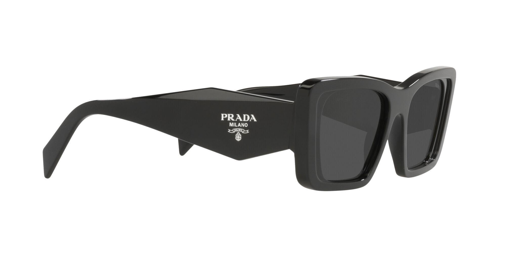 PRADA Eyewear Cat In Nero/grigio Product Image