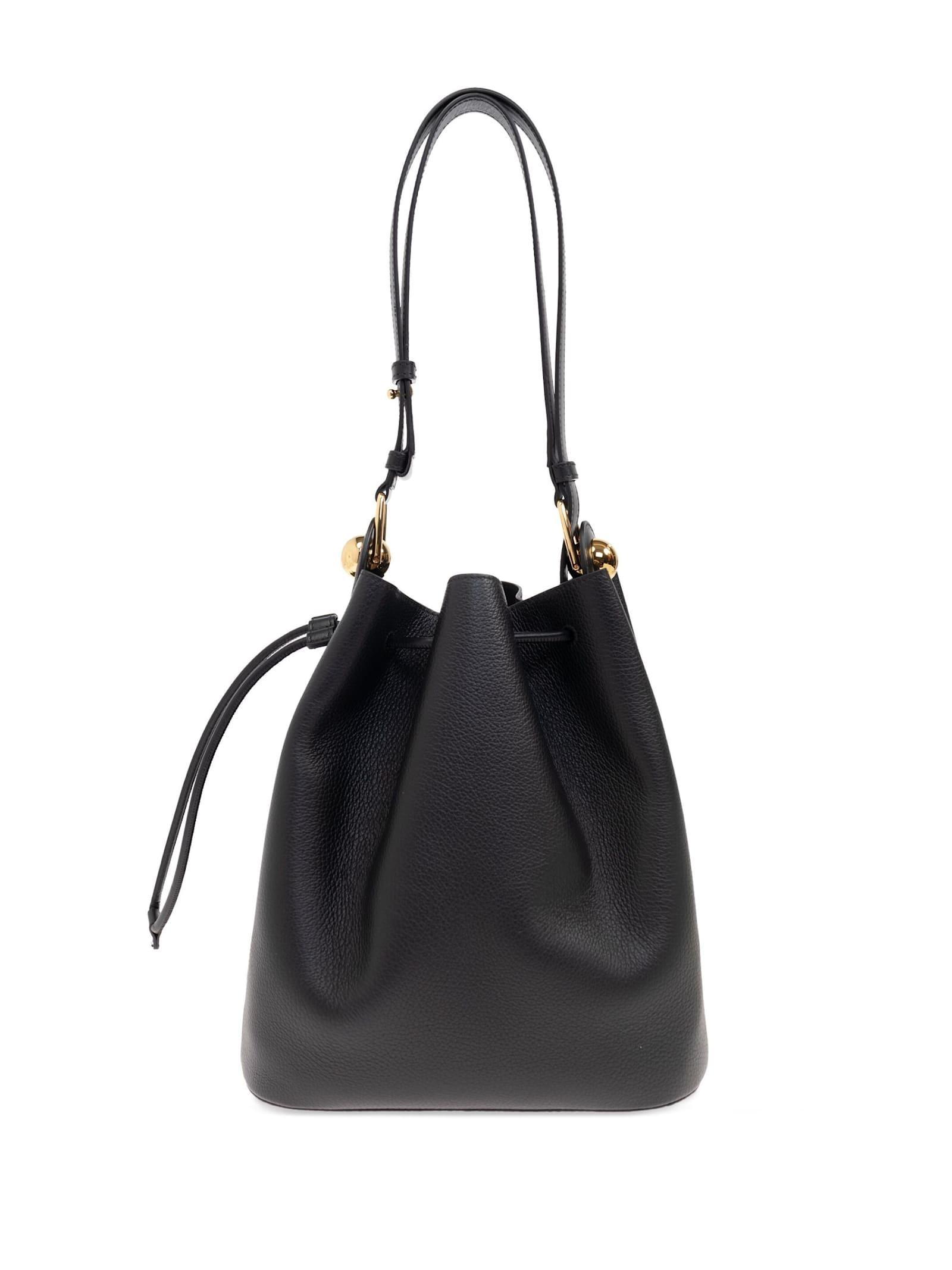 FURLA Sfera S Bucket Bag In Black Product Image