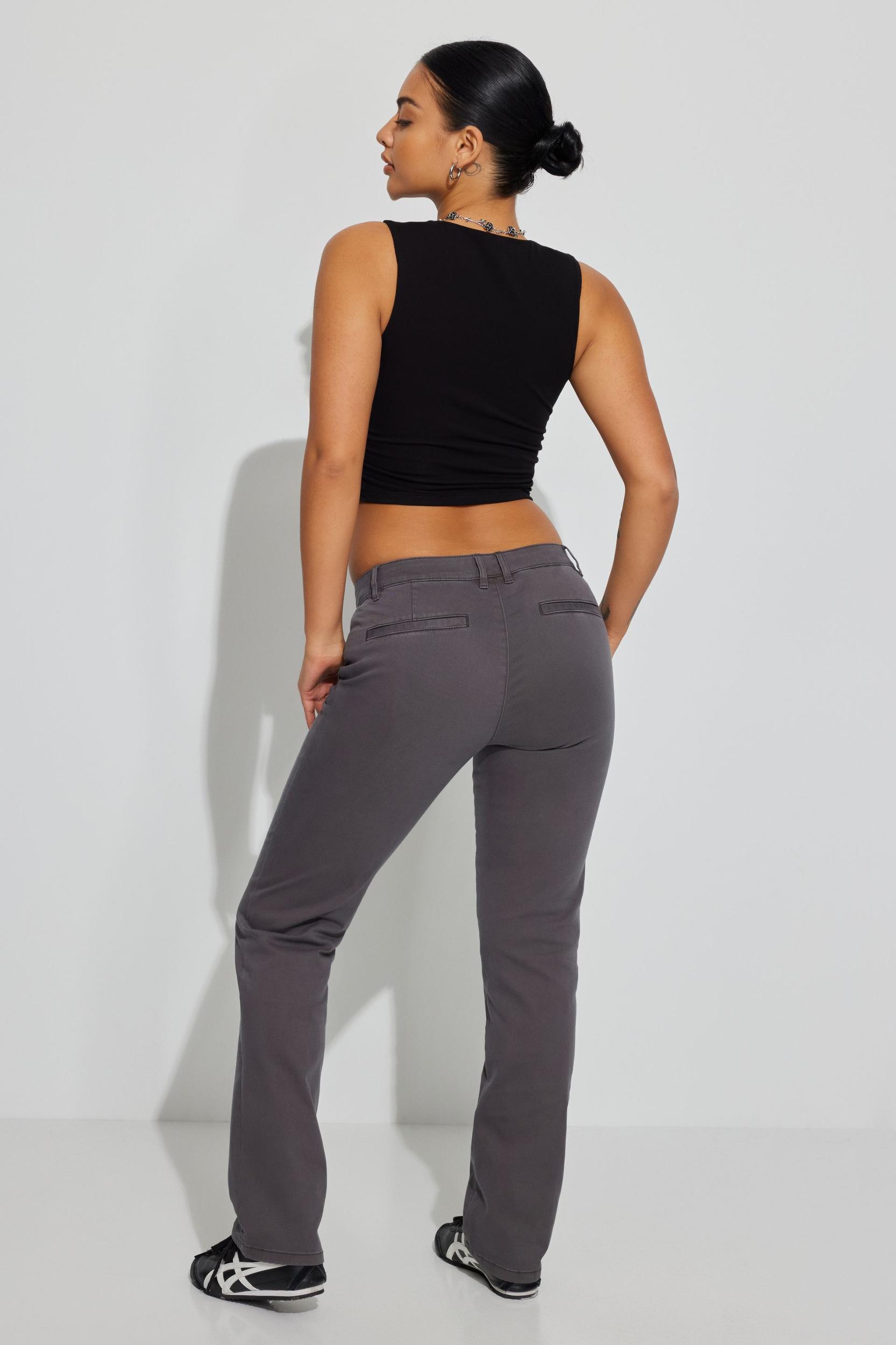 Low Rise Straight Leg Pant Product Image
