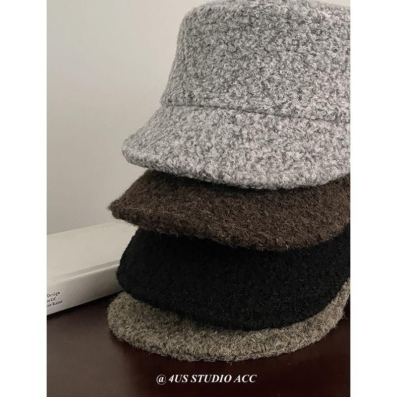 Melange / Plain Boucle Hat Product Image