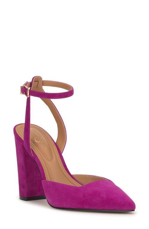 Jessica Simpson Nazela Patent Ankle Strap Dress Pumps Product Image